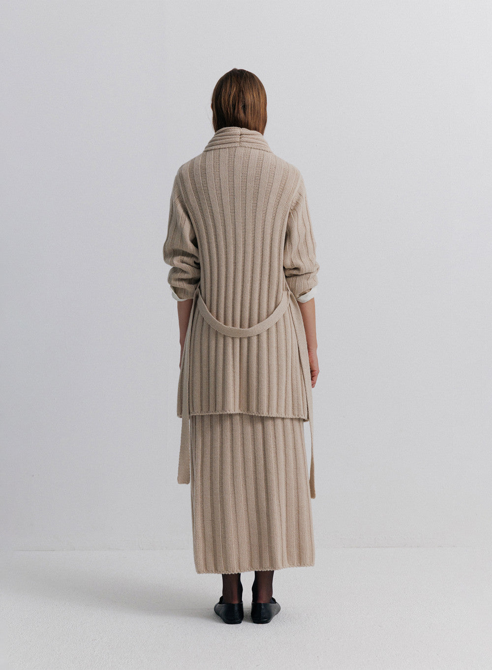 Kindersalmon Henrik Knitted Skirt Reed