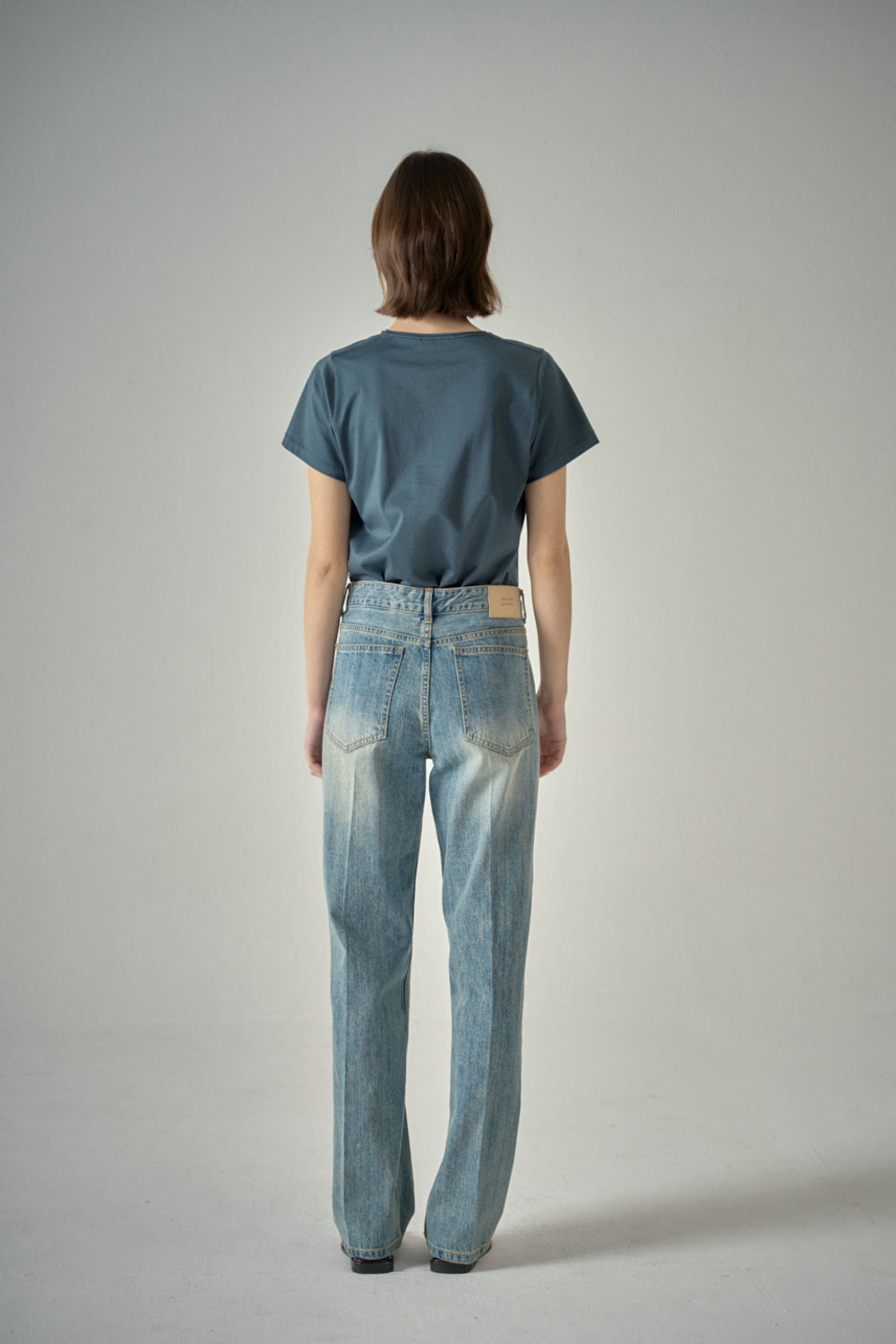 Facade Pattern Classic Denim fade indigo