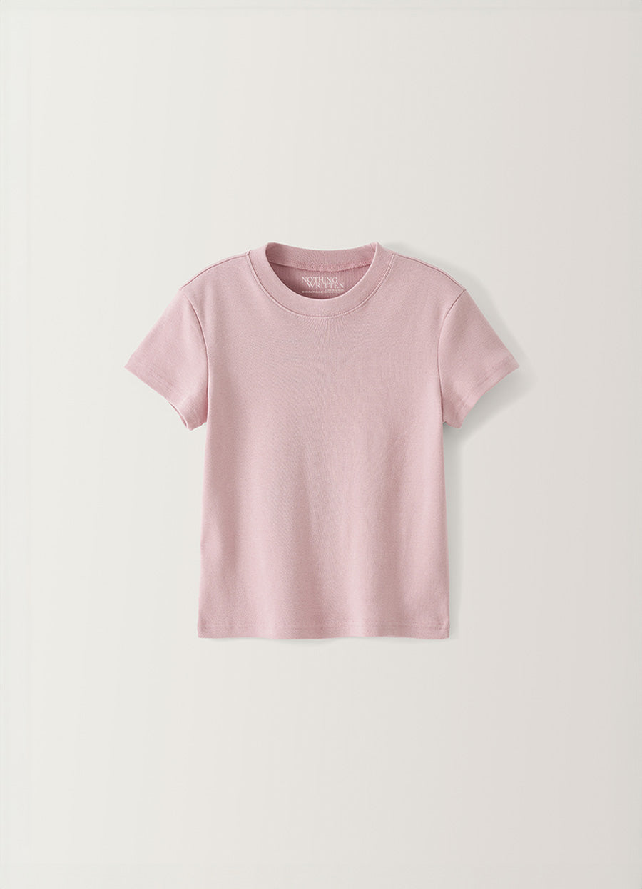 Nothing Written 90s t-shirt (Bubble gum)
