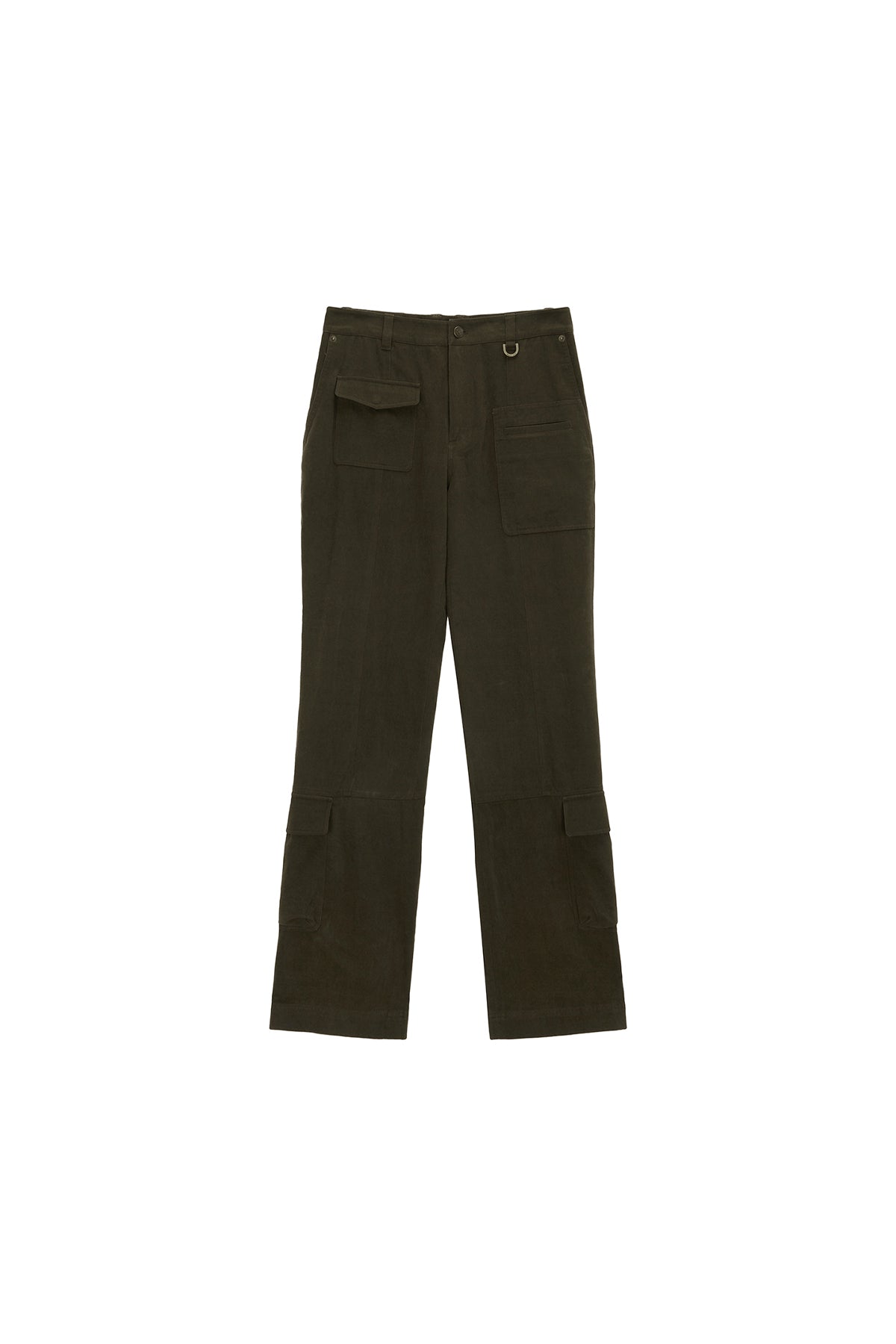 Matinkim Washed Slim Cargo Pants IN Khaki