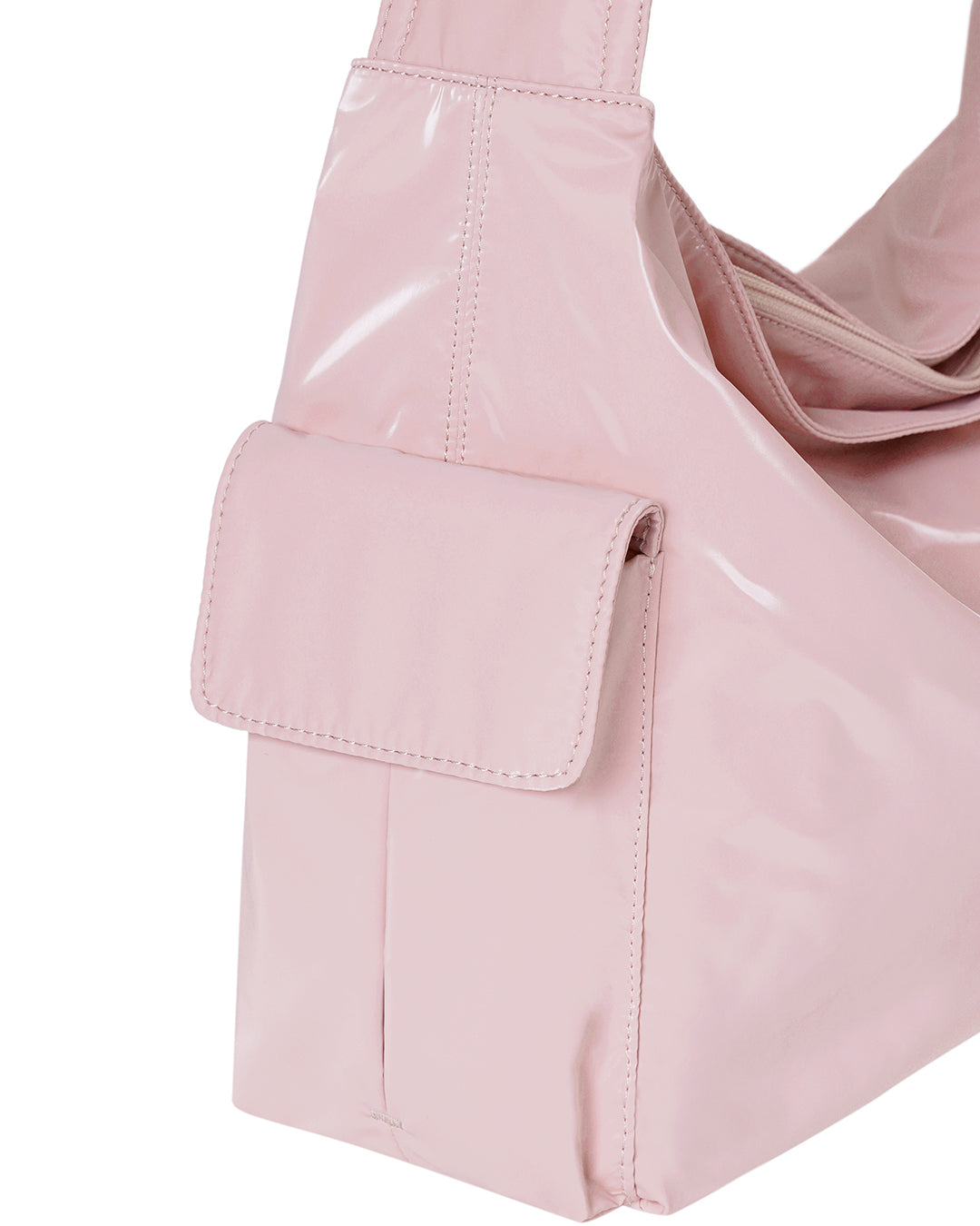 Slouch Pocket Bag · Powder Pink