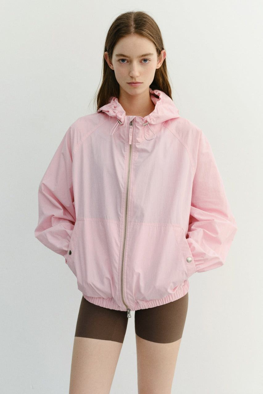 Dunst Unisex Summer Breeze Windbreaker Soft Pink