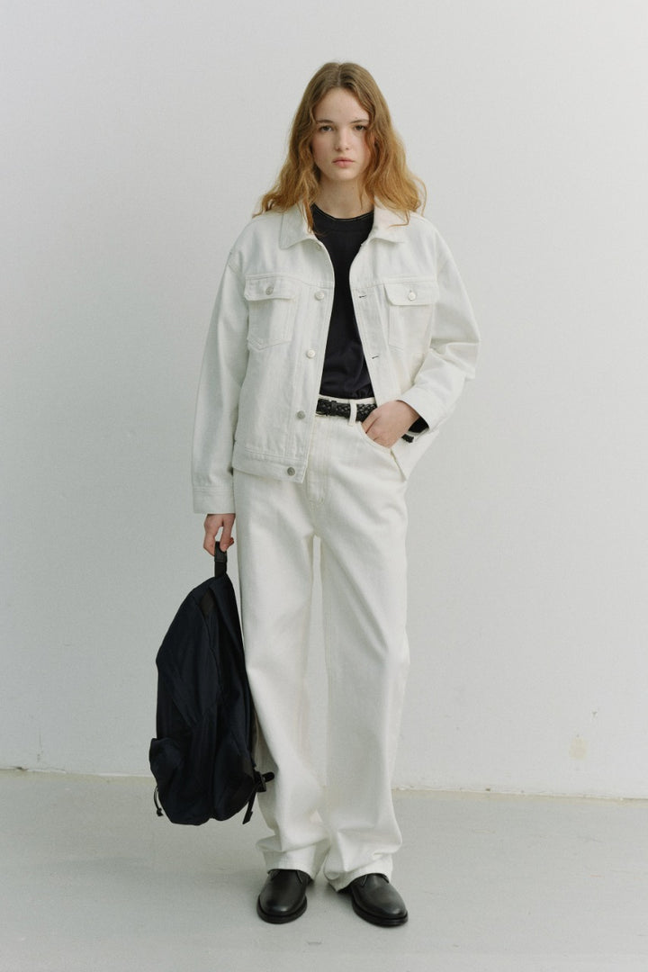 Dunst Loose Jeans Ecru