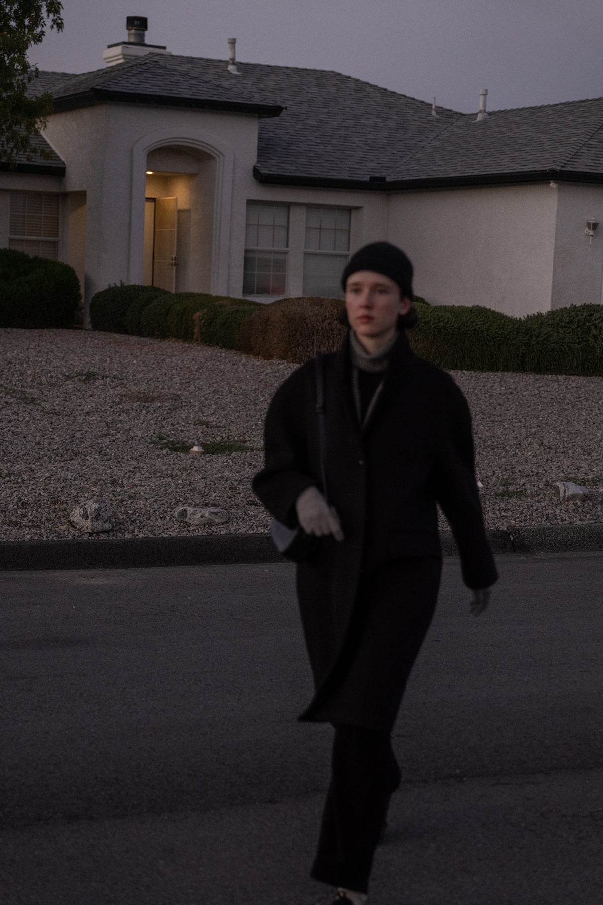Nothing Written Mayor oversized coat (Black)