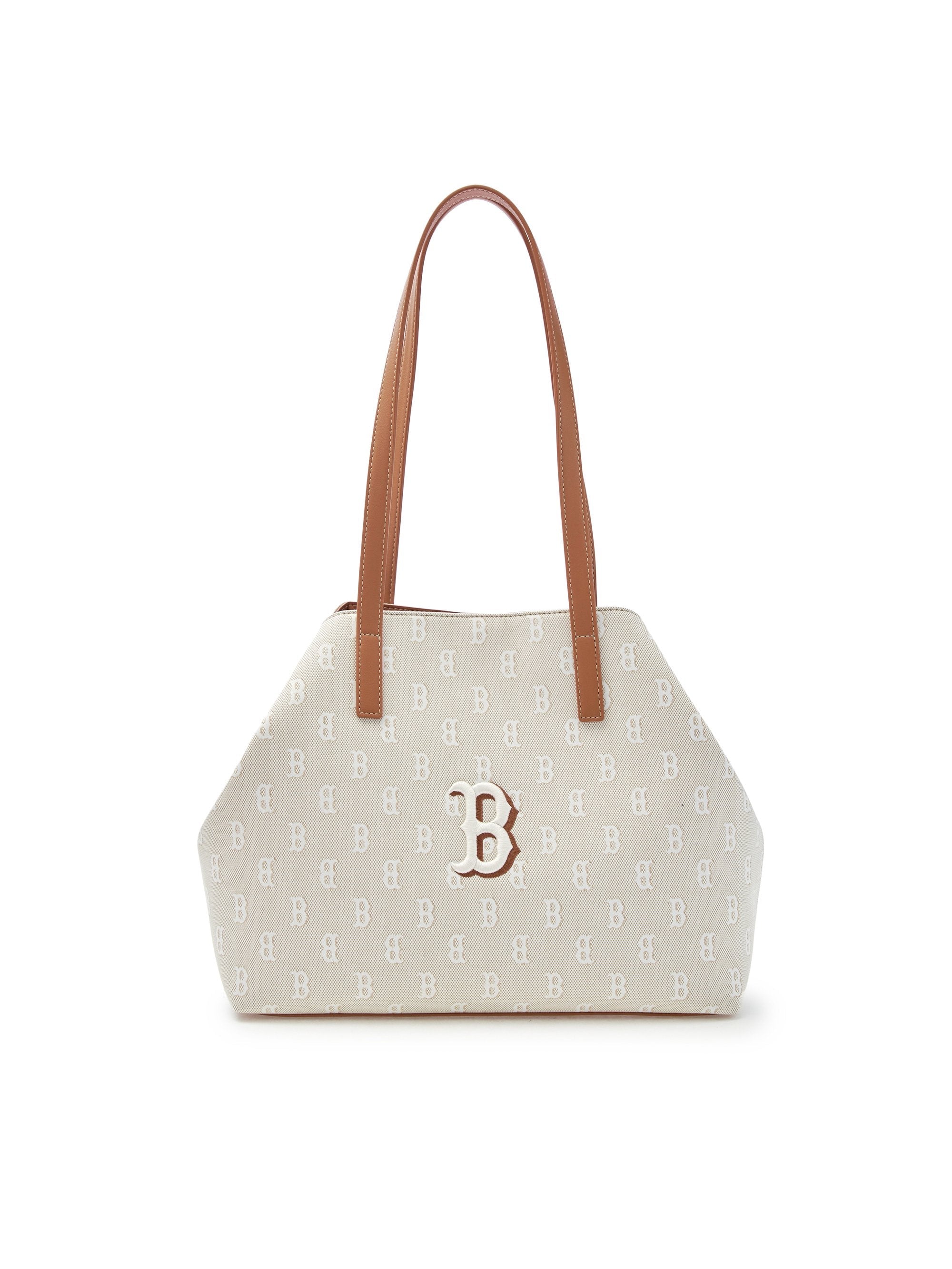 MLB Korea Classic Monogram Jacquard Shopper Bag