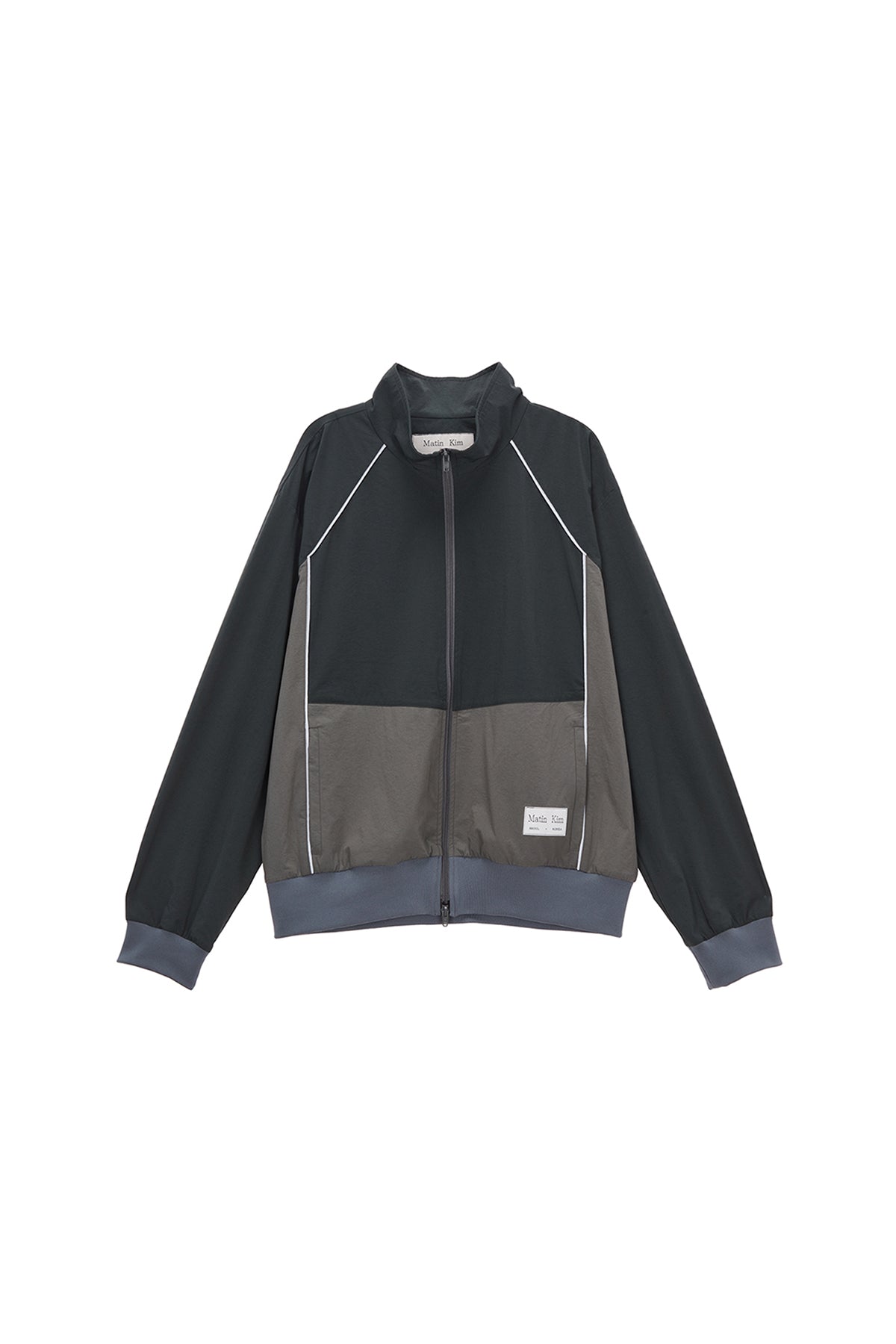 Matinkim Piping Track Jumper For Men IN Dark Green