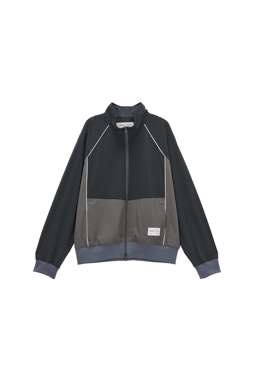 Matinkim Piping Track Jumper For Men IN Dark Green