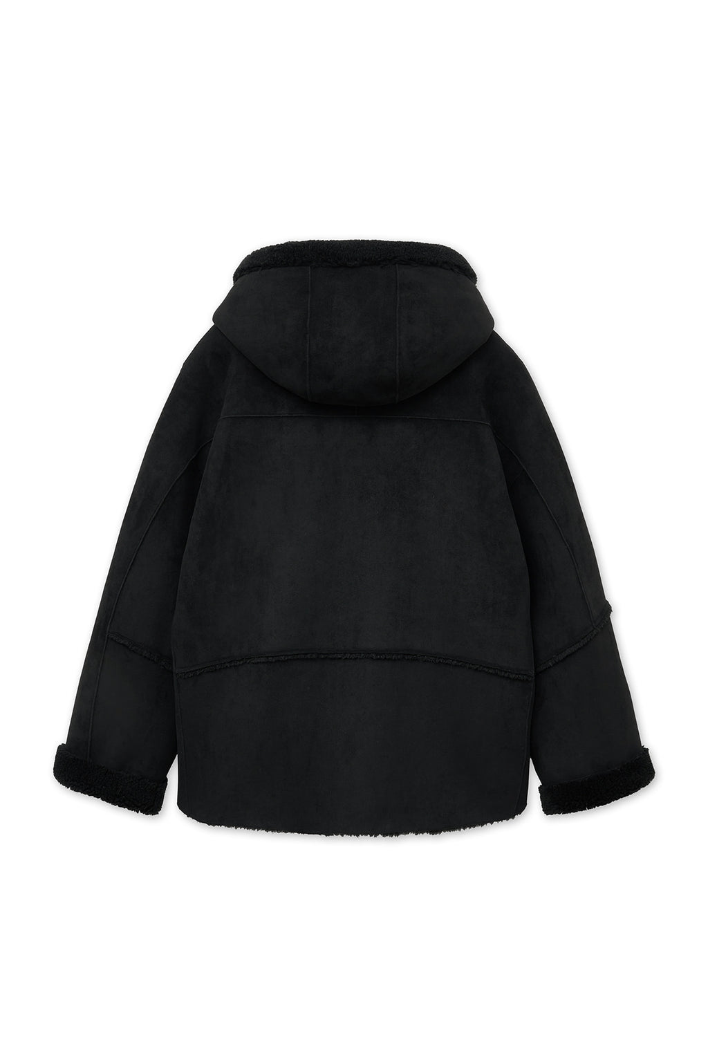 [matinkim] REVERSIBLE HOODY MUSTANG IN BLACK