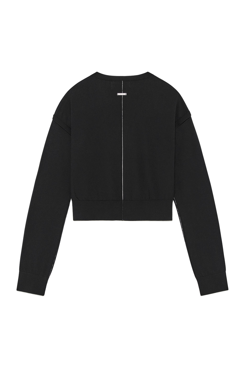 Matinkim Slit Detail Button Cardigan IN Black