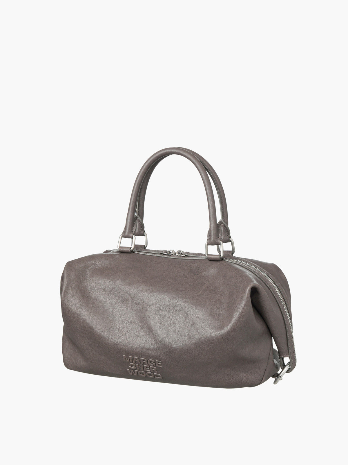 Margesherwood Dumpling Tote taupe washed nappa