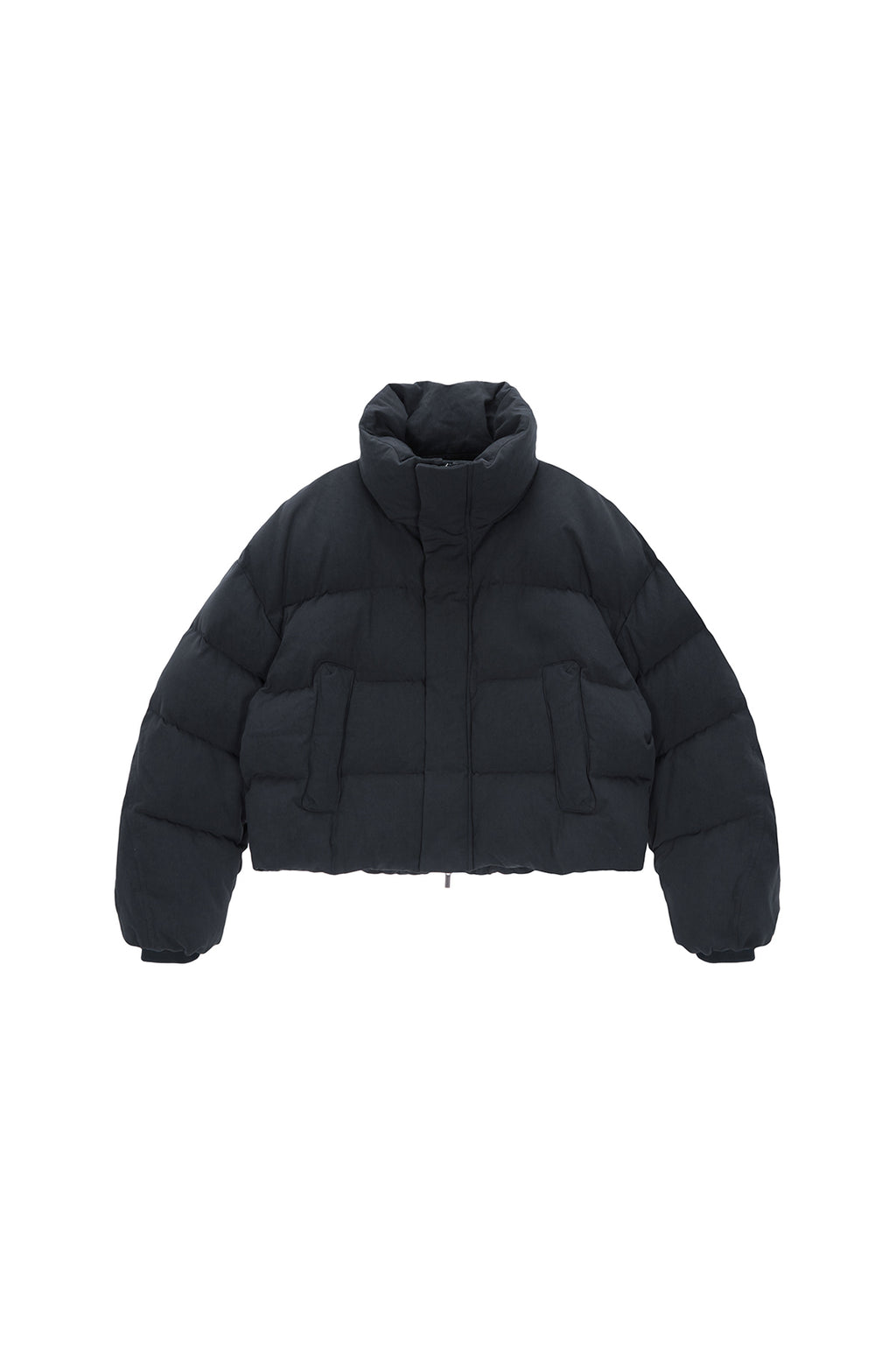 Matinkim Cotton Washed Puffer Duck Down Jumper IN Charcoal