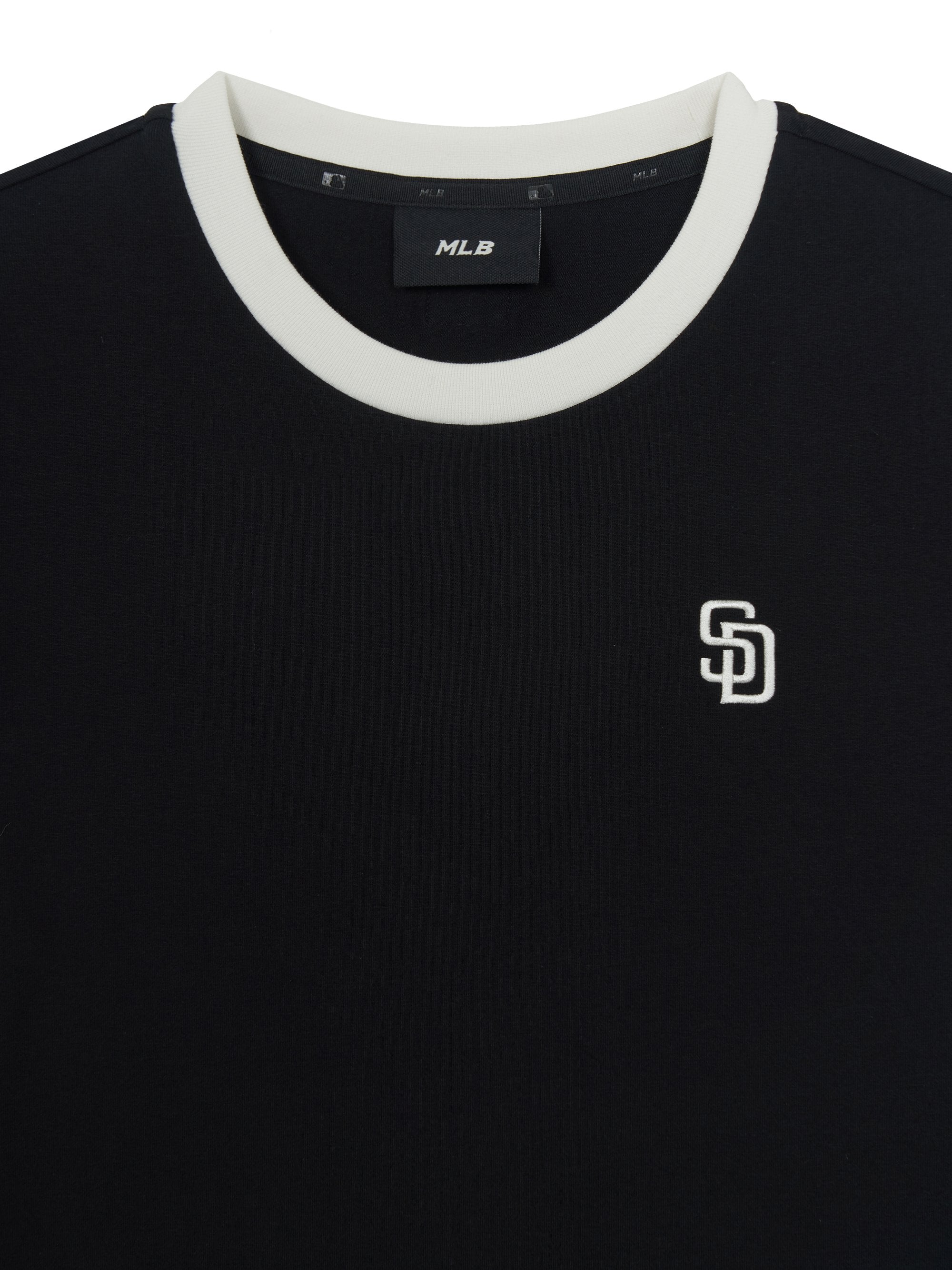[mlb korea] Women's Basic Small Logo Ringer T-shirts