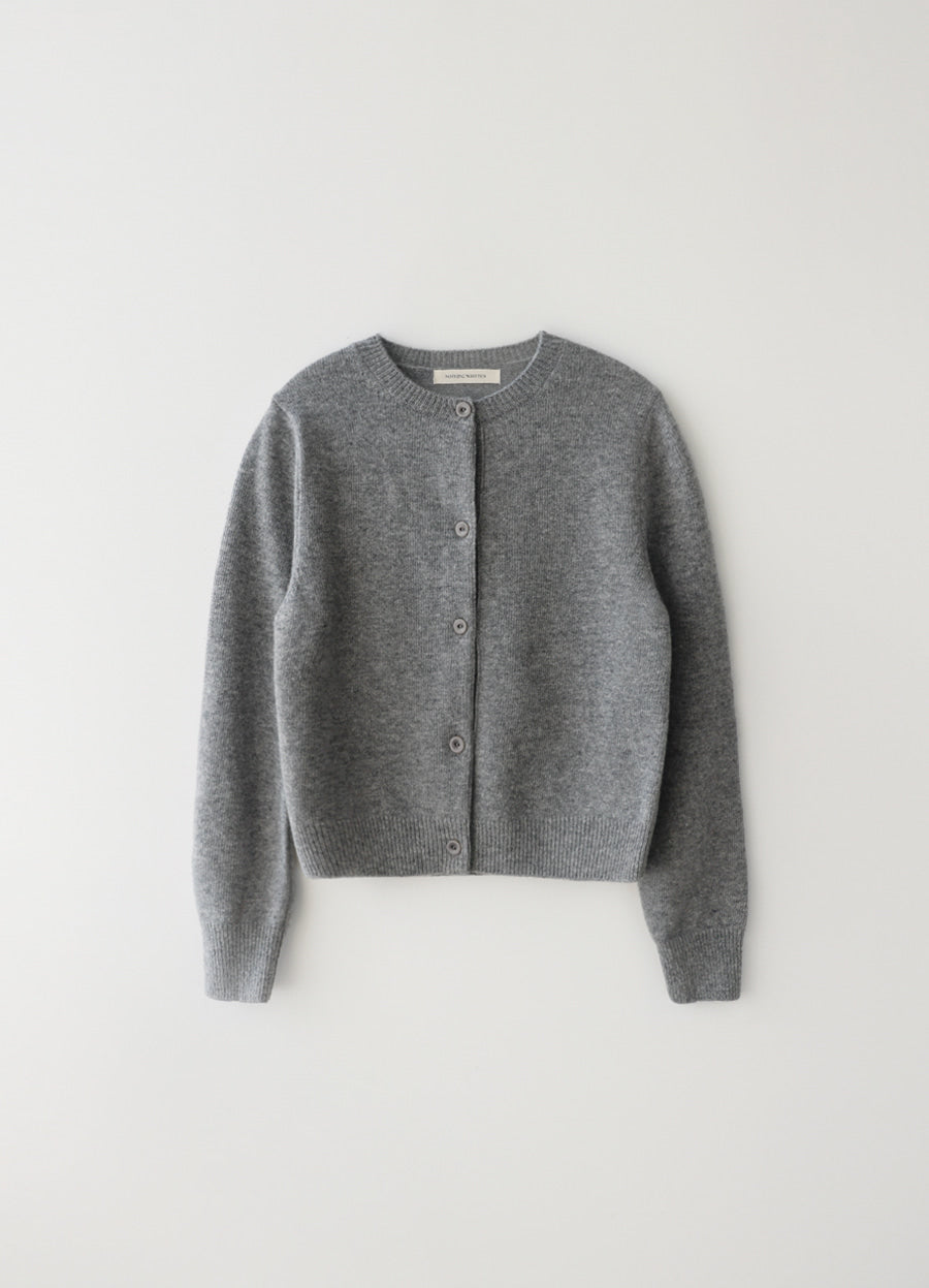 Nothing Written Tome round cardigan (Gray)