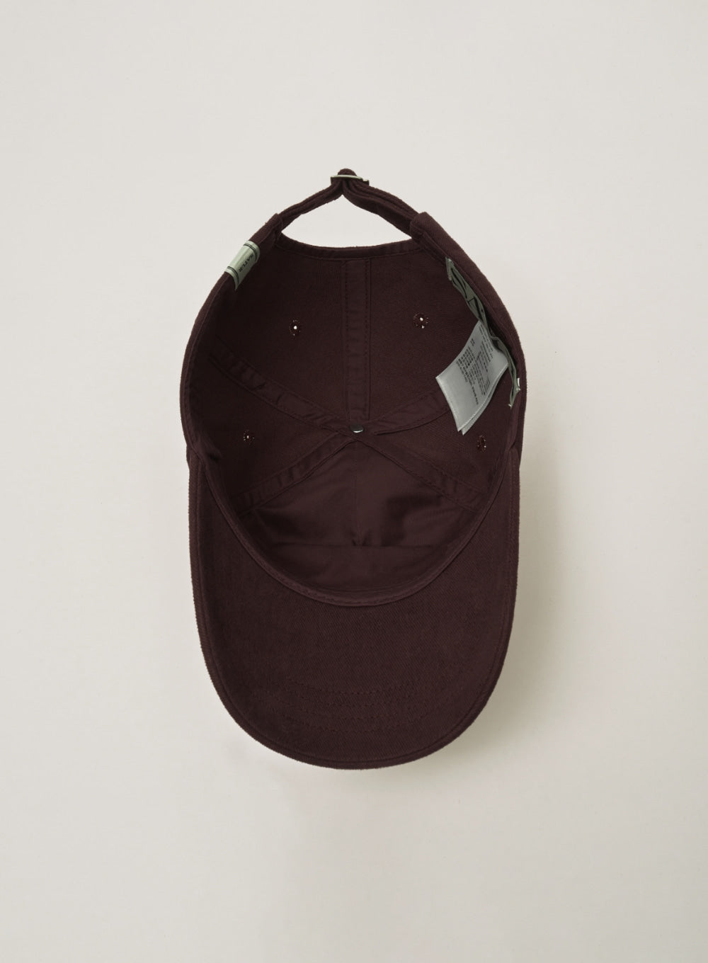 [satur] Bon Voyage 5 Panel Ball Cap - Burgundy