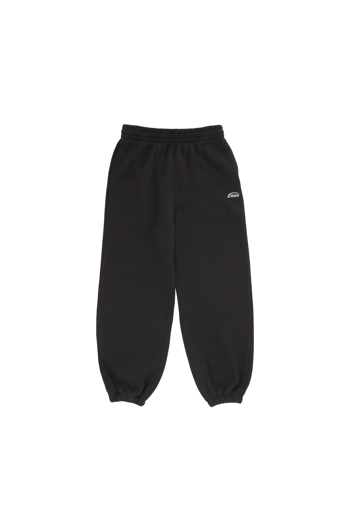 EMIS Essential Heavy Sweat Pants-Black