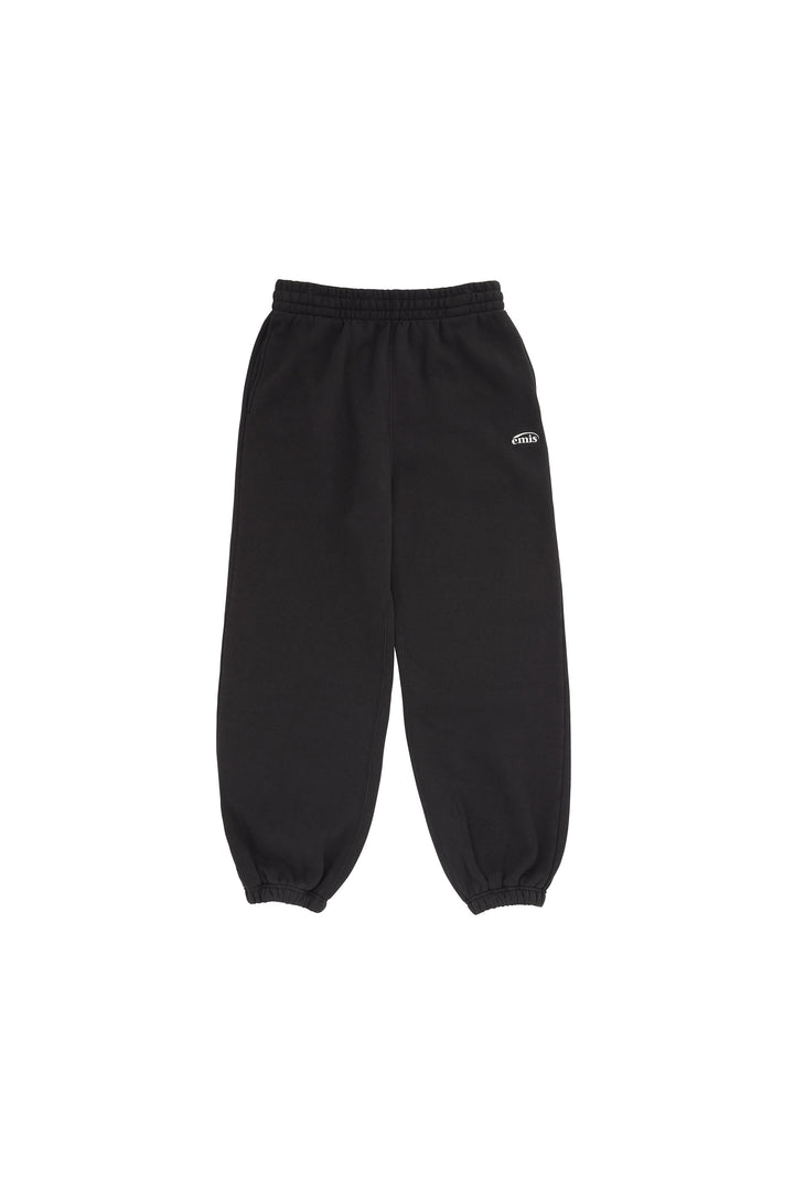 EMIS Essential Heavy Sweat Pants-Black