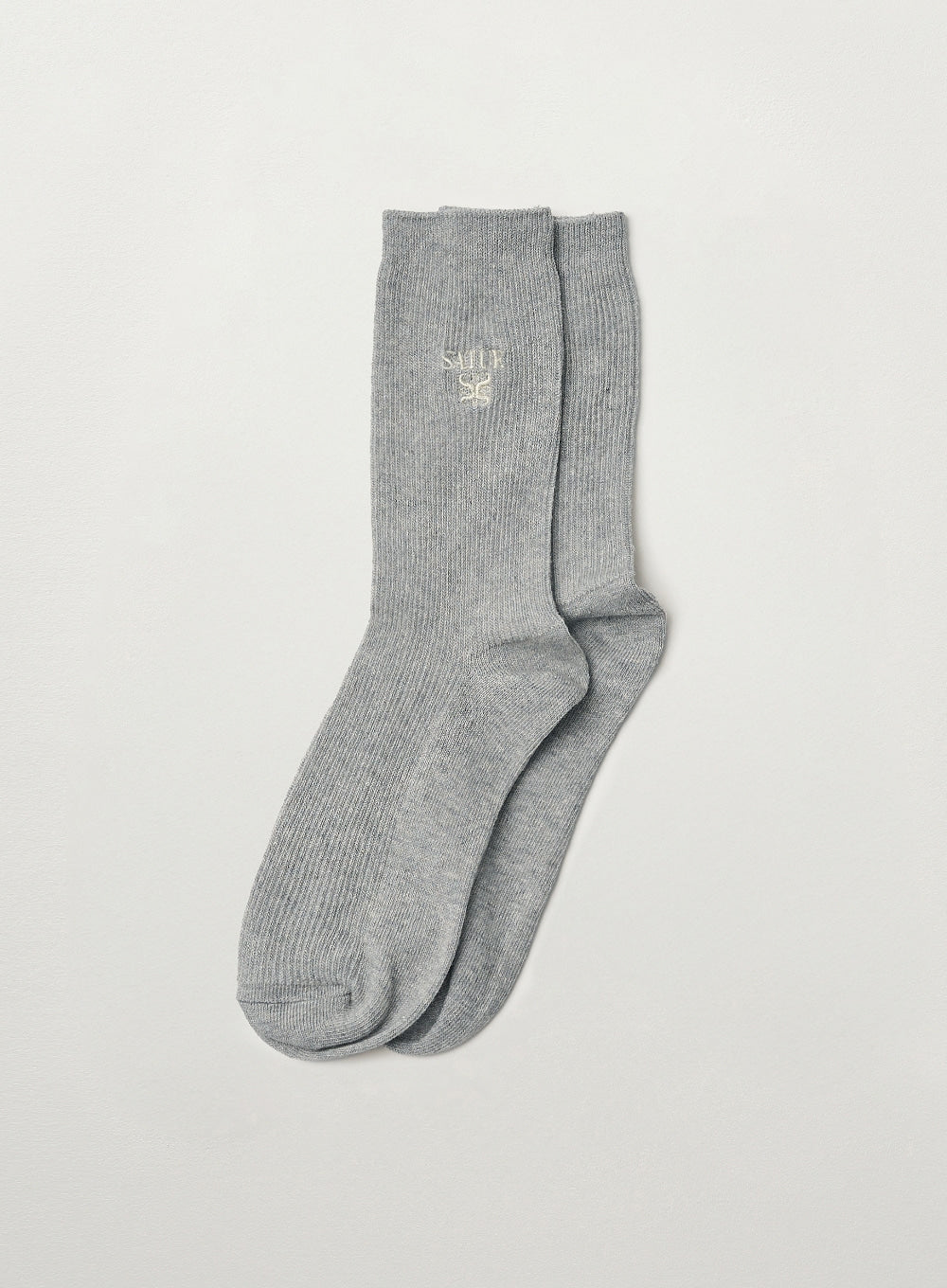 [satur] Apero Cotton Ribbed Socks