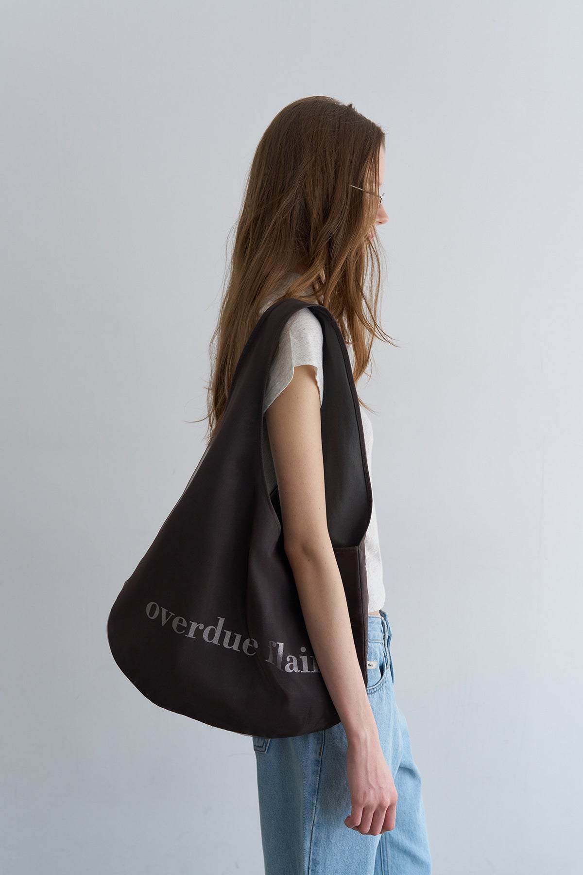 Overdueflair Organza Layering Eco Bag Charcoal