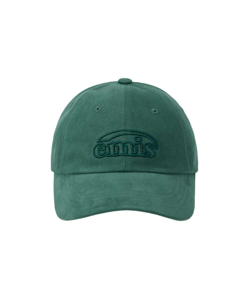 COTTON BRUSHED BALL CAP-GREEN