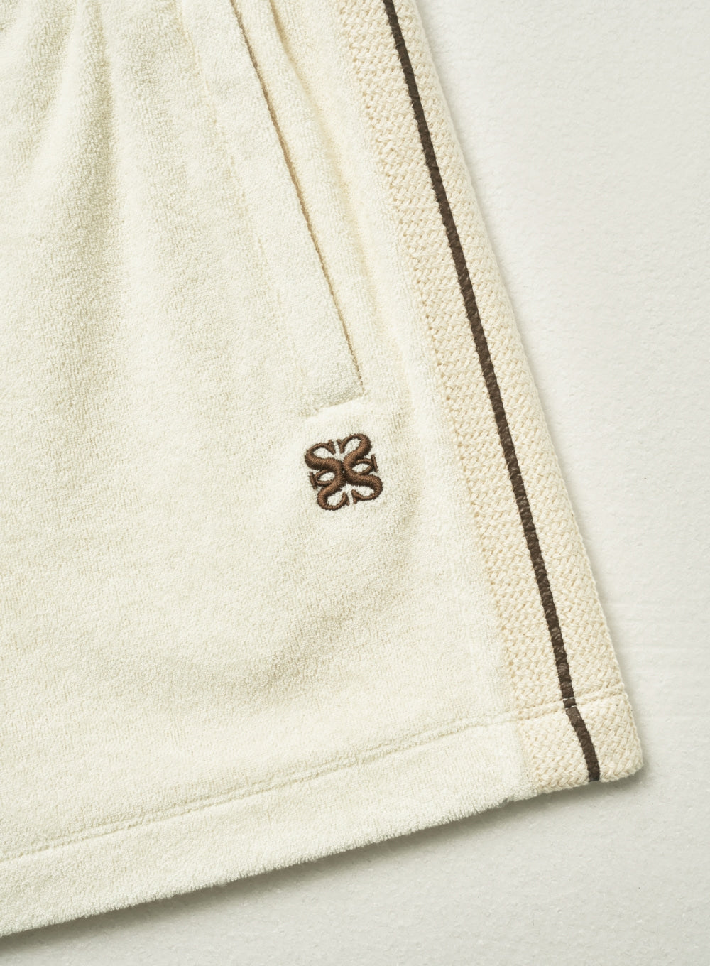 [satur] (W) Lawton Terry Shorts - Cream