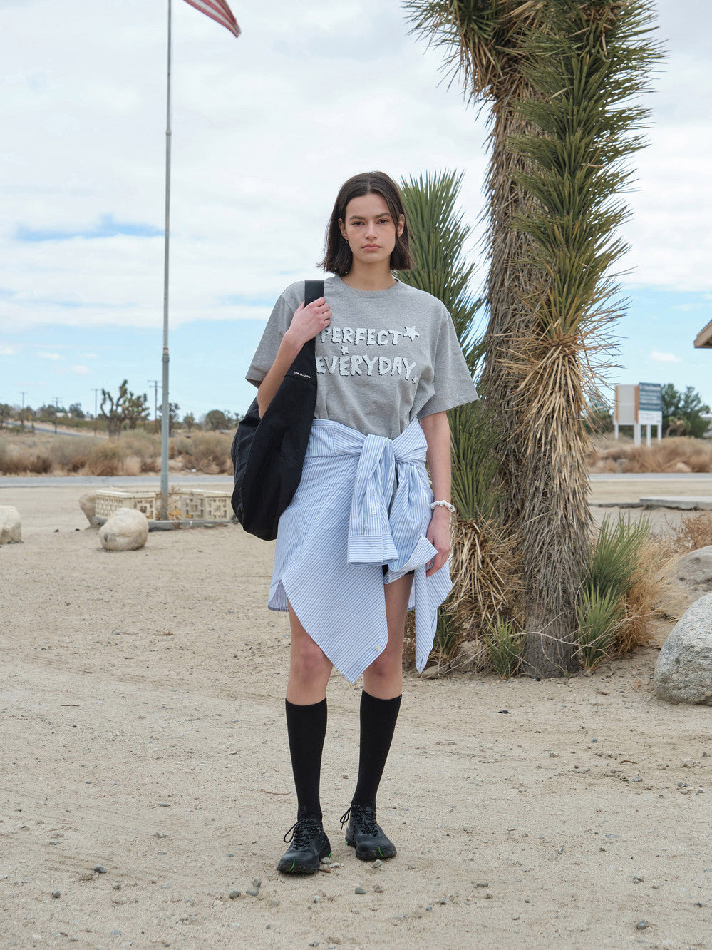 Low Classic Pe T-Shirt Melange Grey