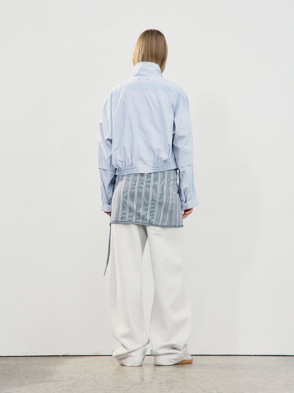 Low Classic Jersey Cocoon Fit Pants Light Grey