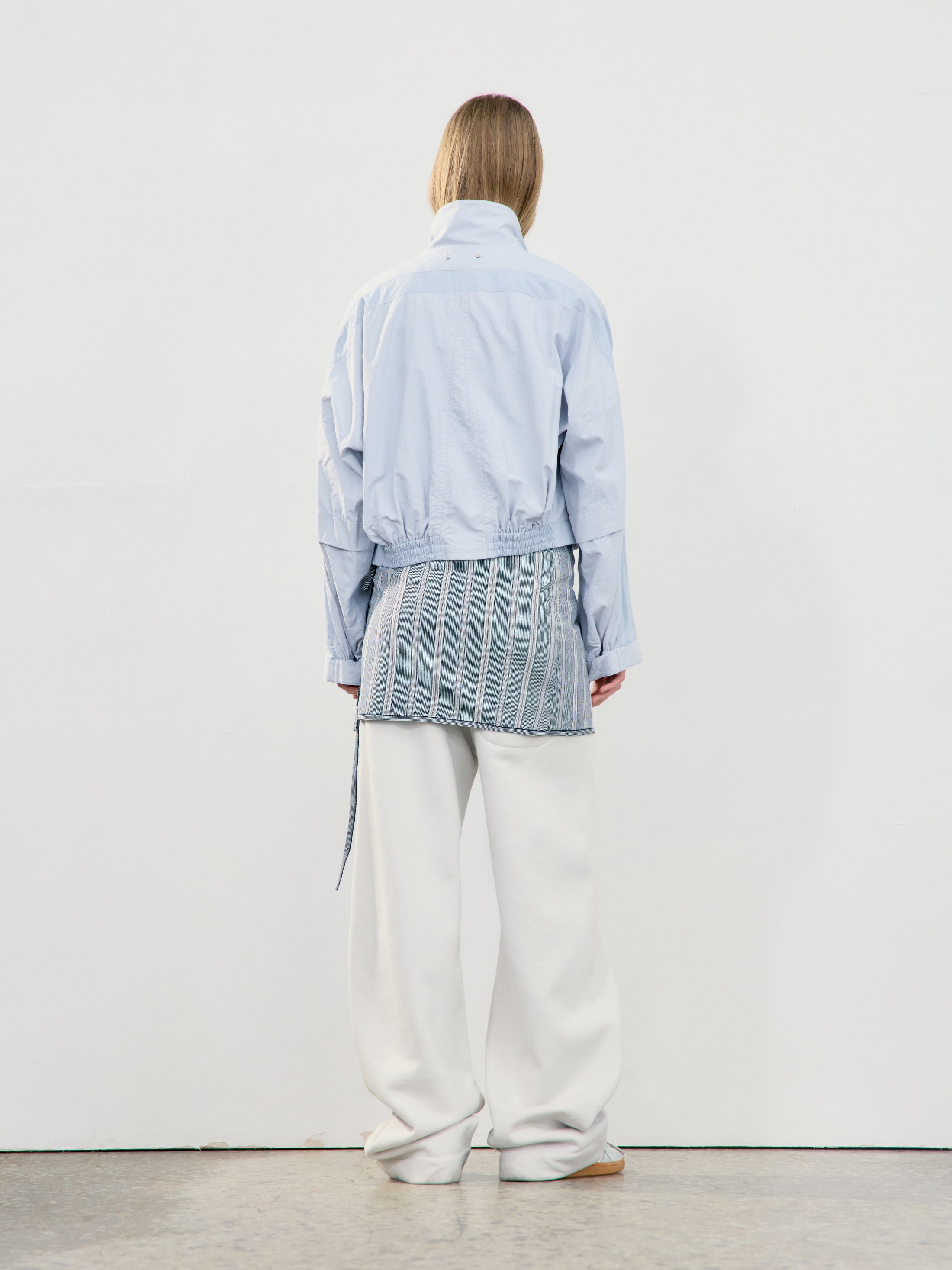 Low Classic Jersey Cocoon Fit Pants Light Grey