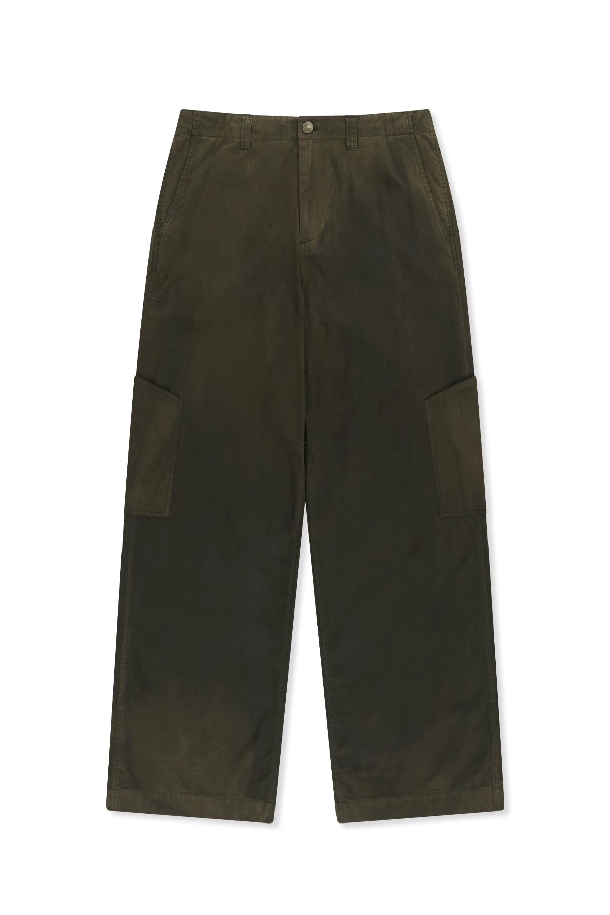 Matinkim Faded Wax Pants For Men IN Khaki