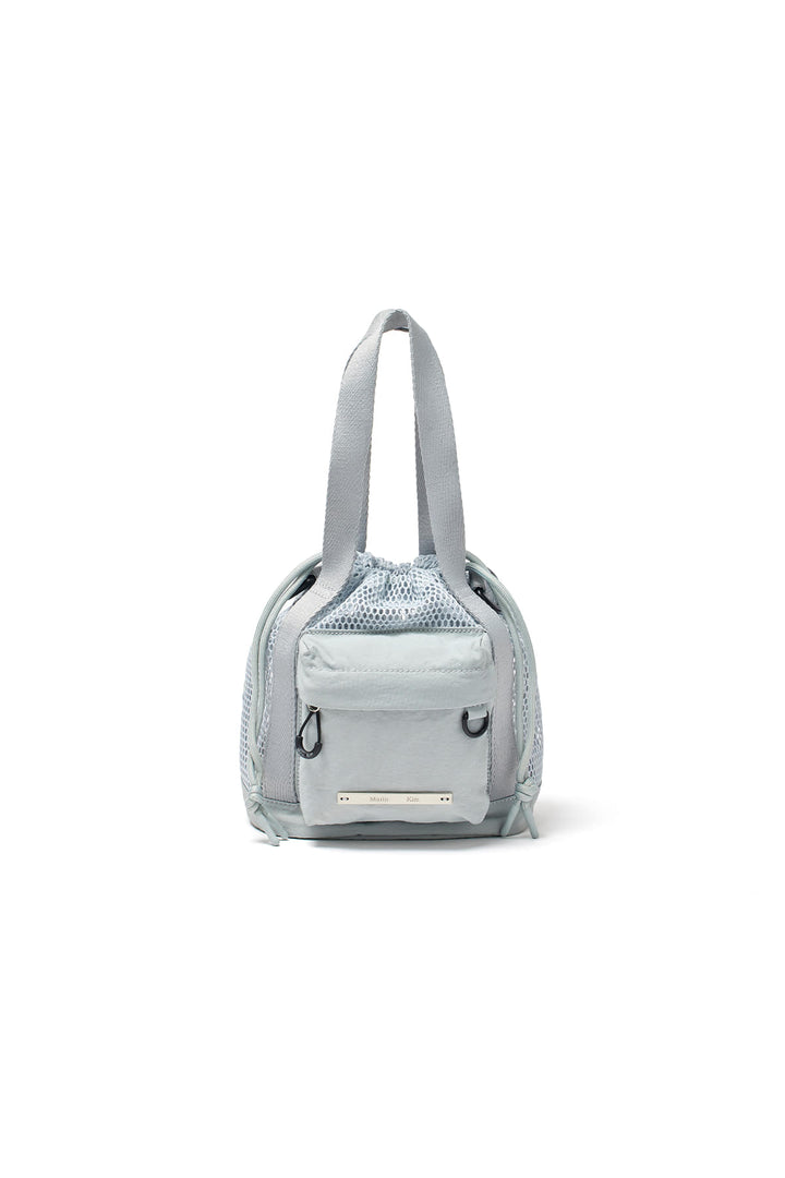 Matinkim One Pocket Mesh Mini Bag In Grey