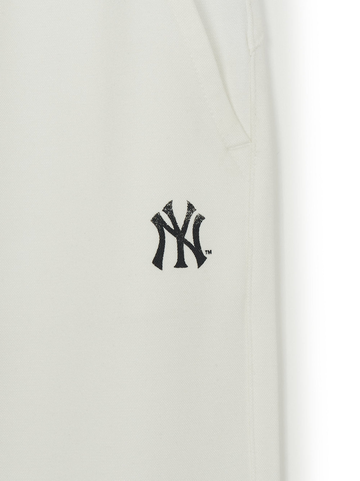 MLB Korea Women's Basic Double Waisted Semi Wide Hip Pants