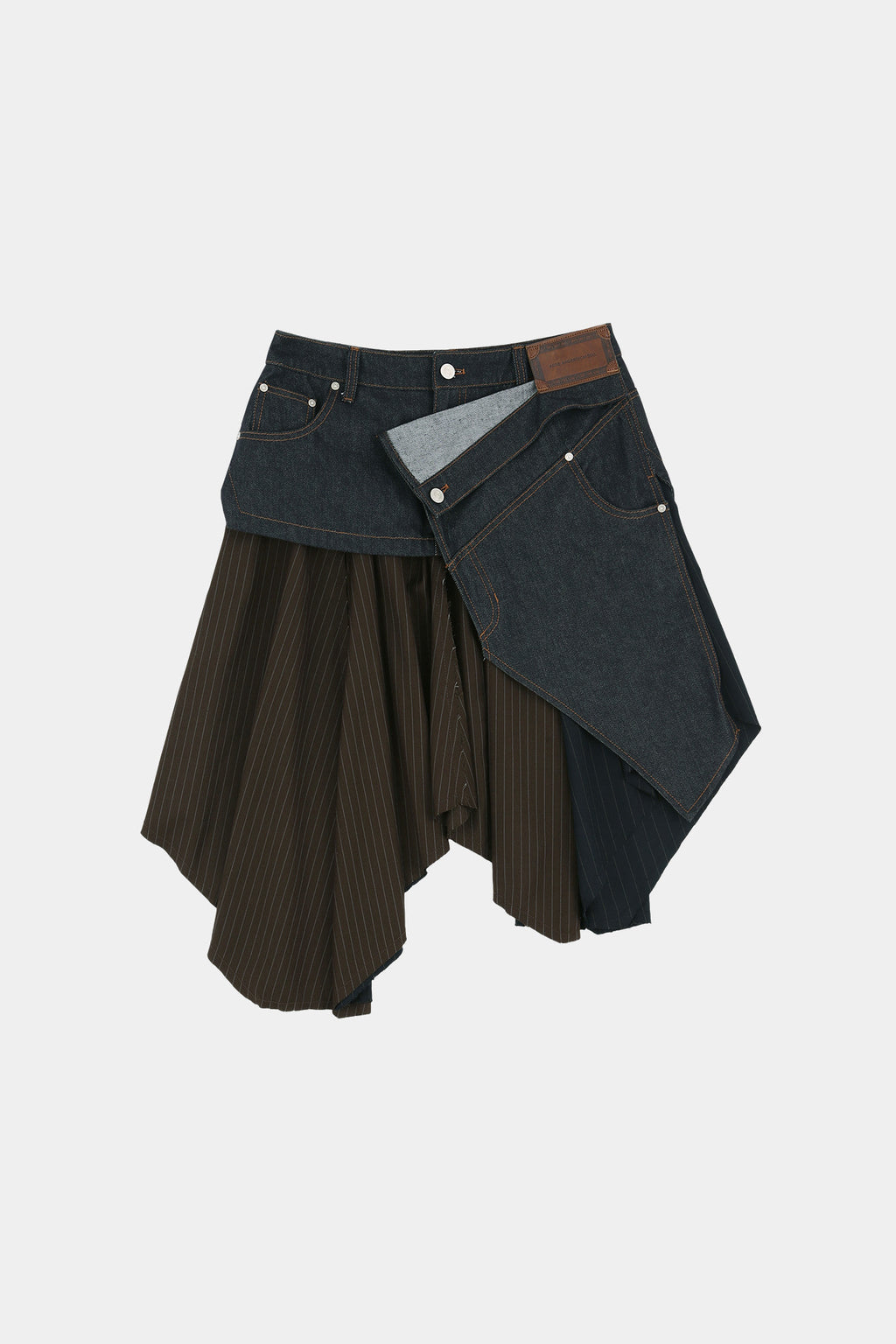 Andersson Bell Rigid Turn-Over Asymmetric Skirt