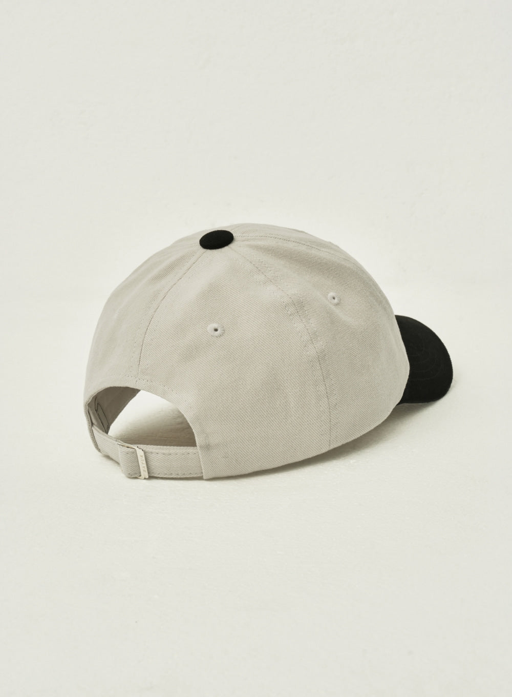 [satur] Bon Voyage Contrast 5 Panel Ball Cap - Cream