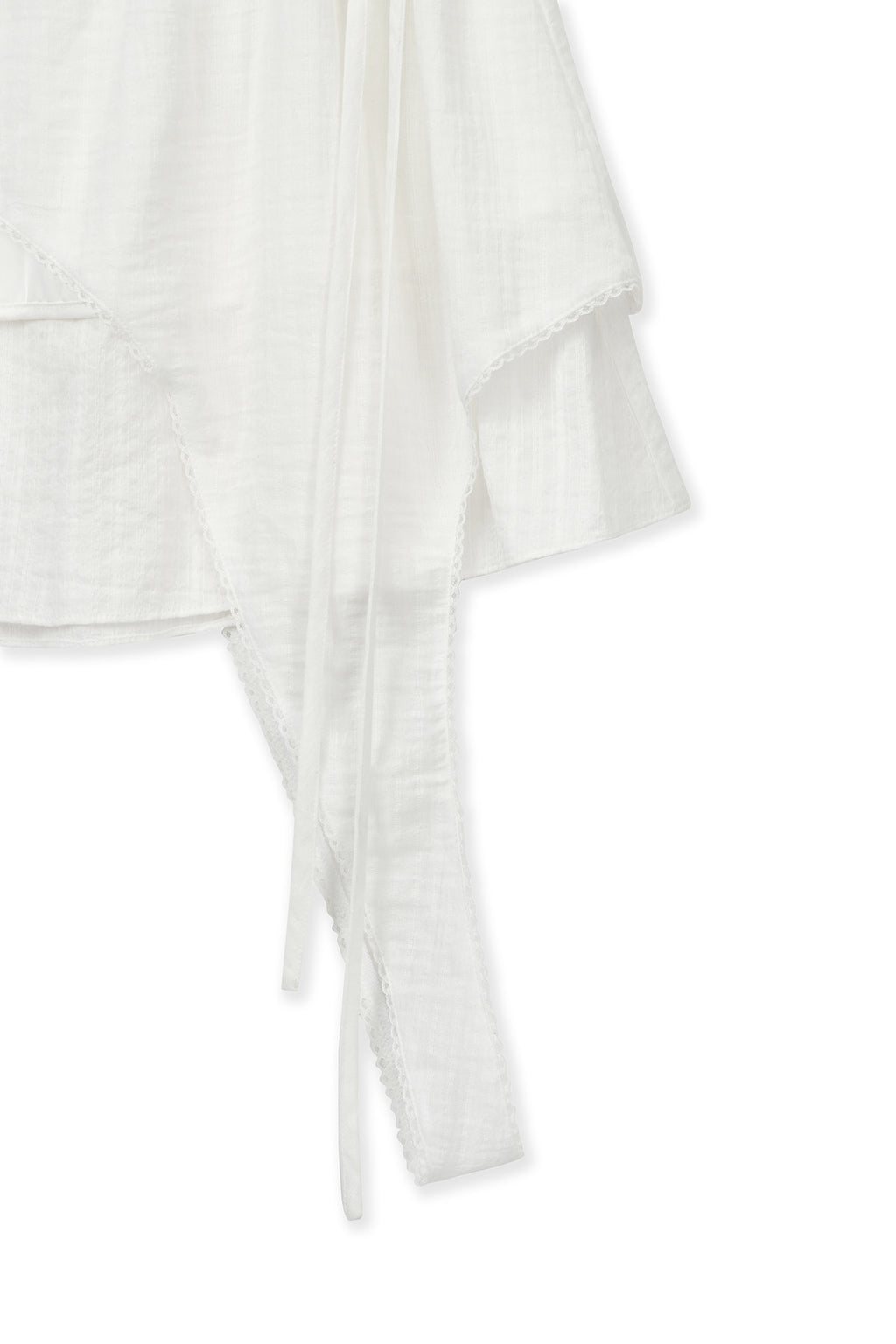 Matinkim Multi Panel Layered Skirt IN White