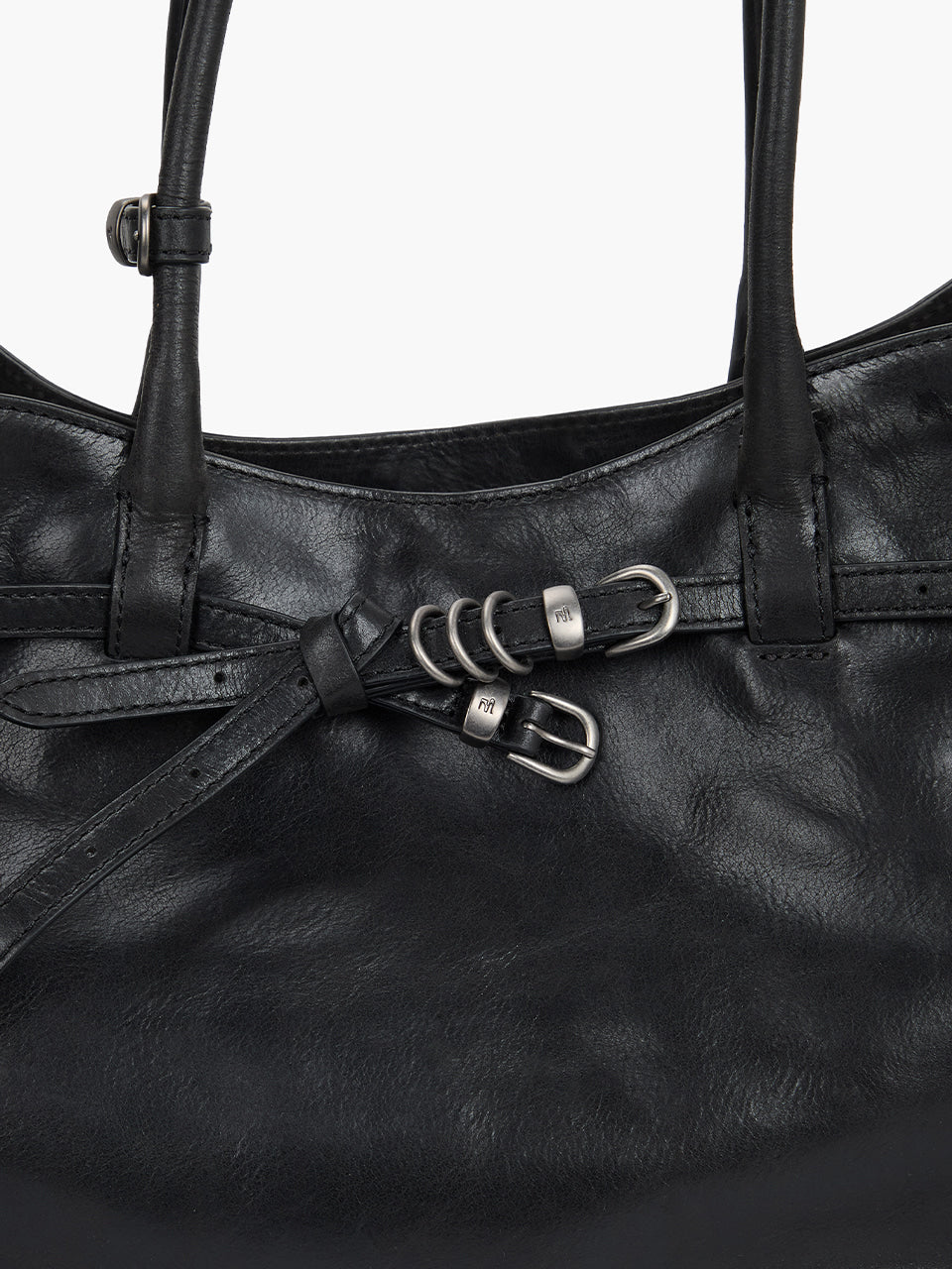 Margesherwood Grandma Used Bag Large black pull-up