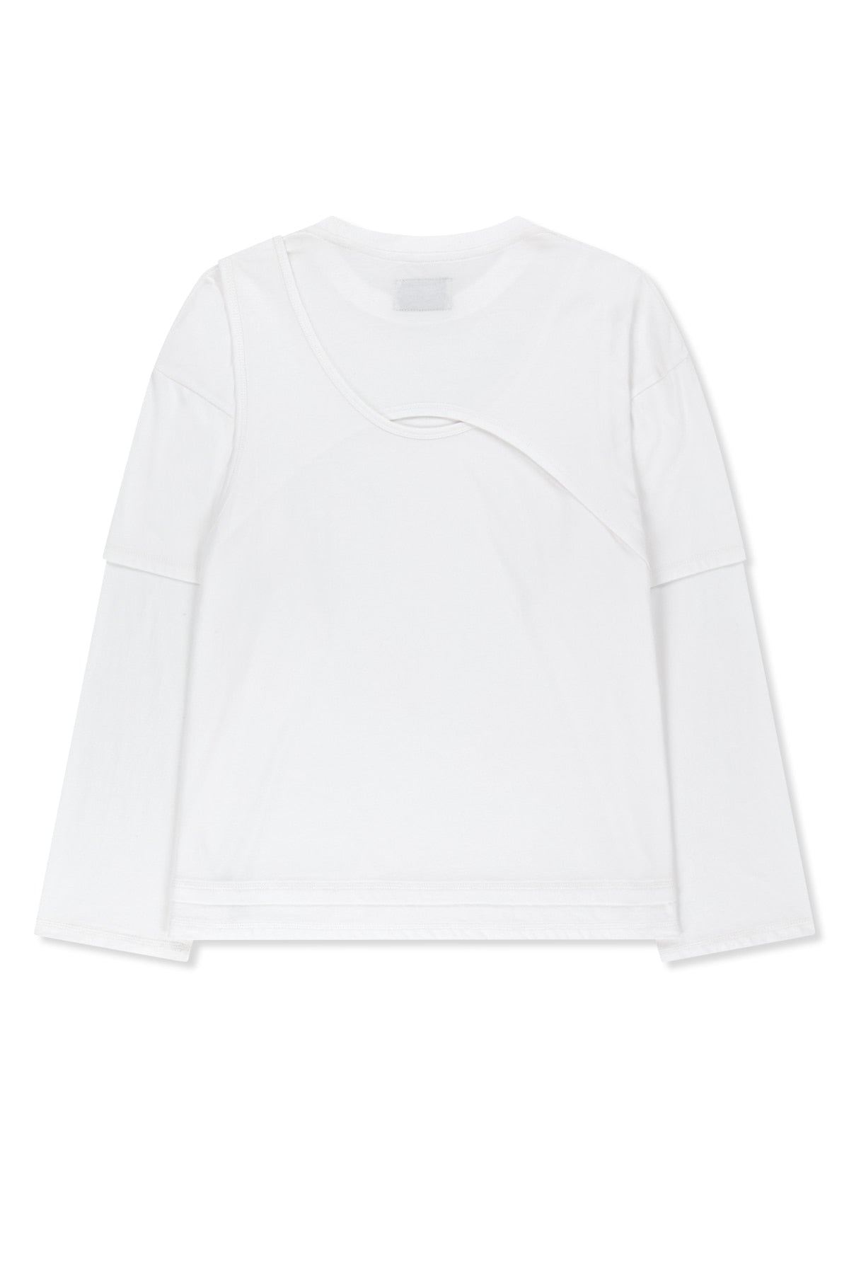 Matinkim Cross Back Layered Top IN White
