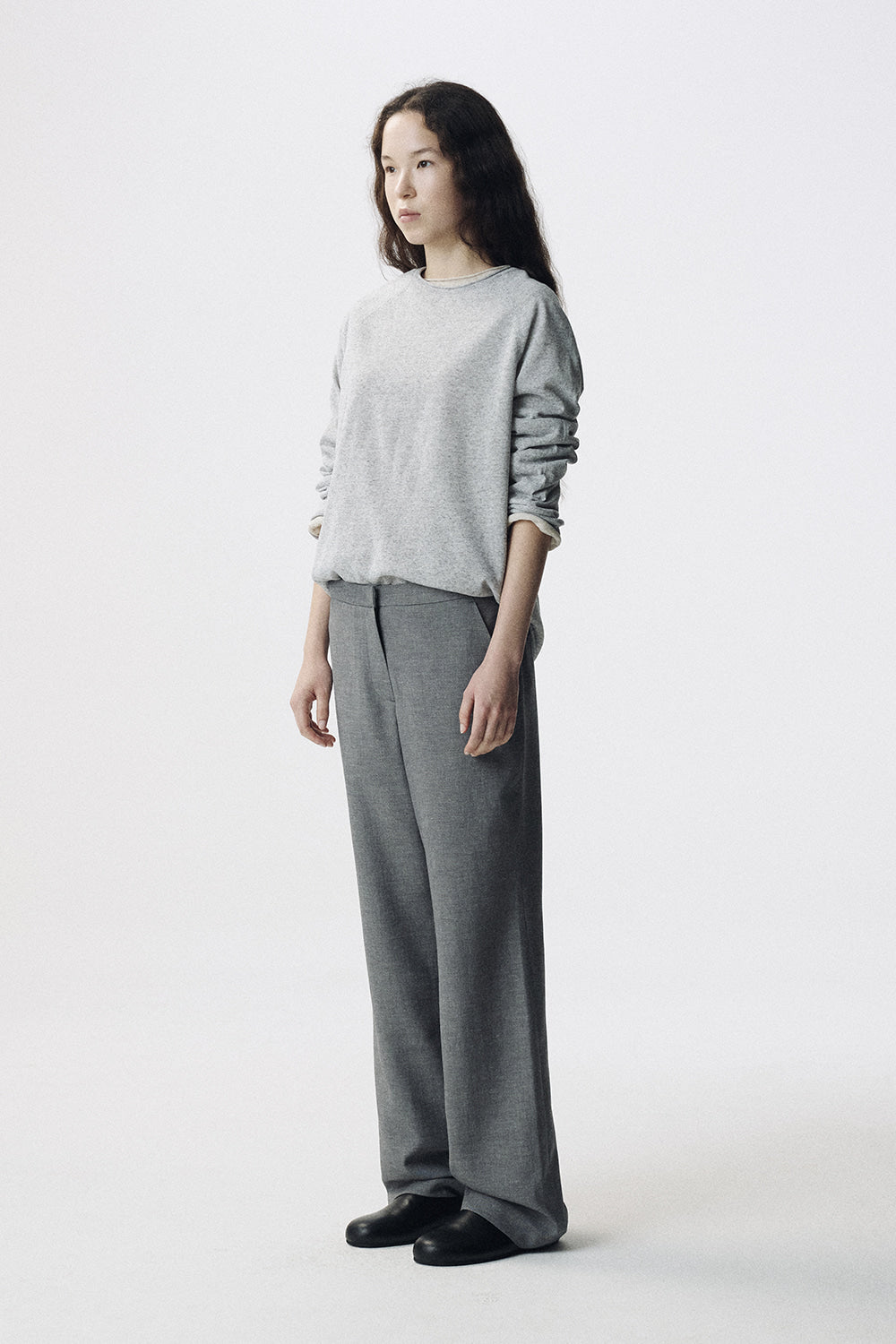 Nothing Written Miel linen pants (Mushroom gray)