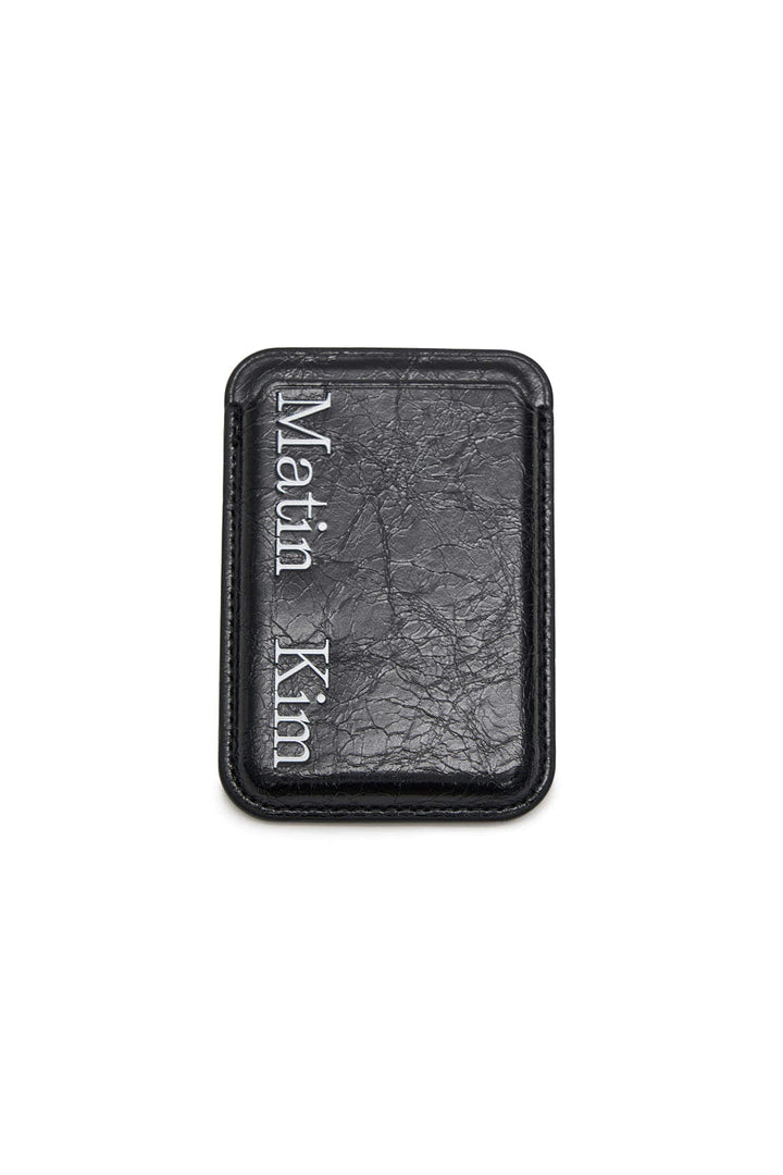 Matinkim Matin Magnetic Card Wallet In Black