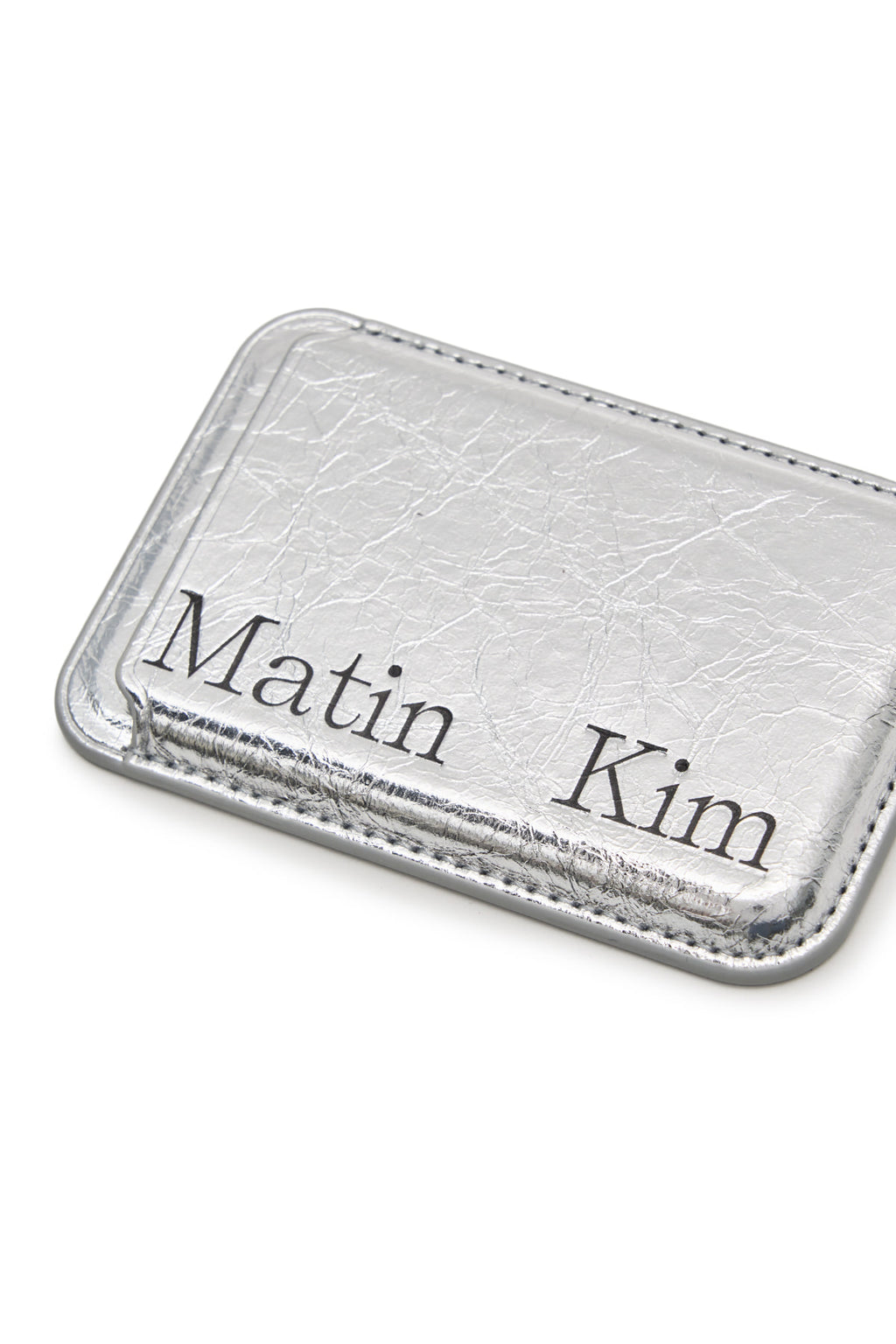 [matinkim] Matin Magnetic Card Wallet IN Silver