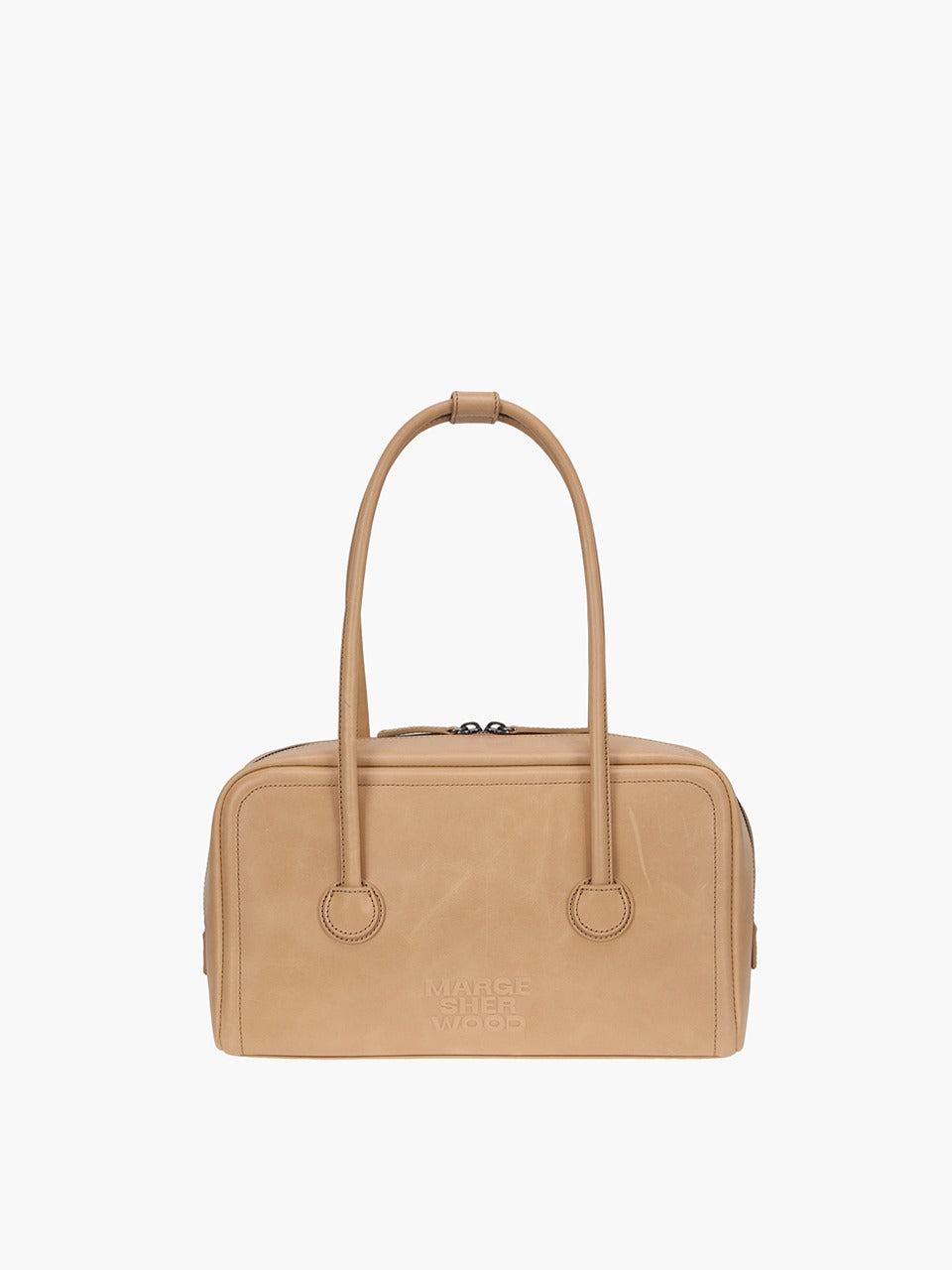 Margesherwood Soft Boston Small french beige pull-up