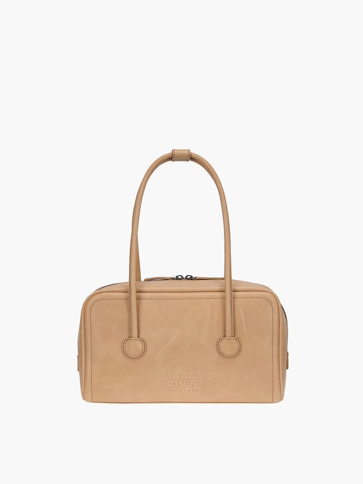 Margesherwood Soft Boston Small french beige pull-up