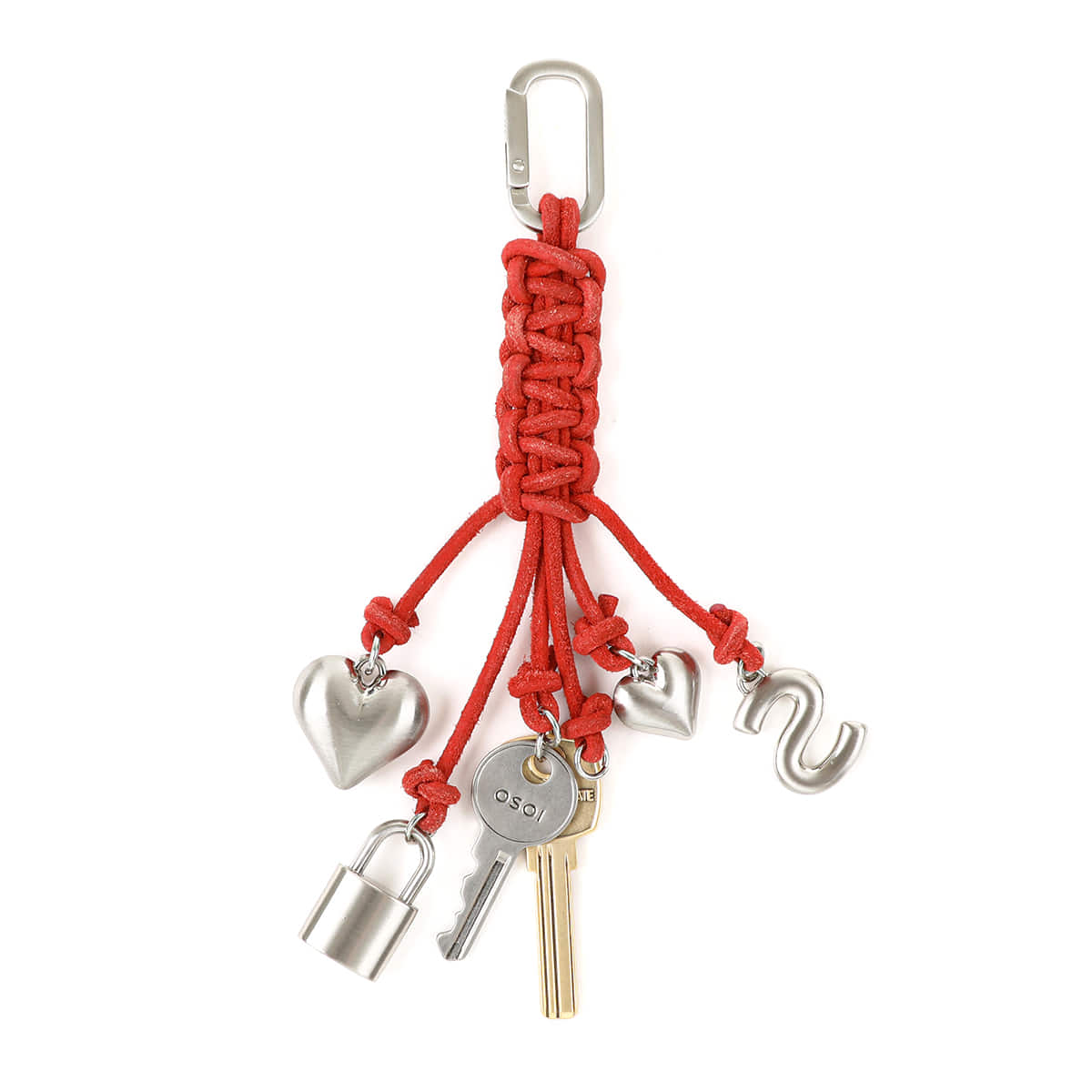 Osoi Rope Key Ring Red