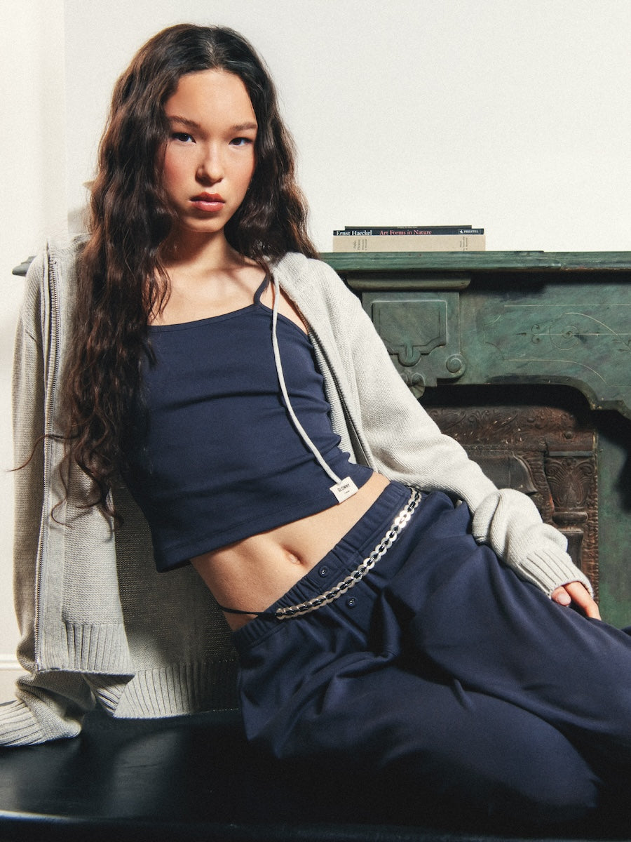 GLOWNY G Classic Camisole (Navy)