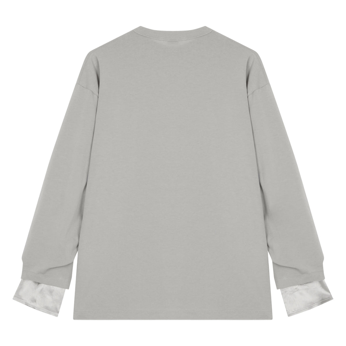 Vunque En Haut Layered T-shirt Grey