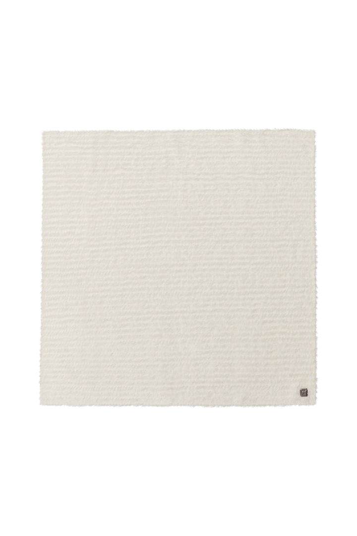 Treemingbird Fringe Fur Scarf White