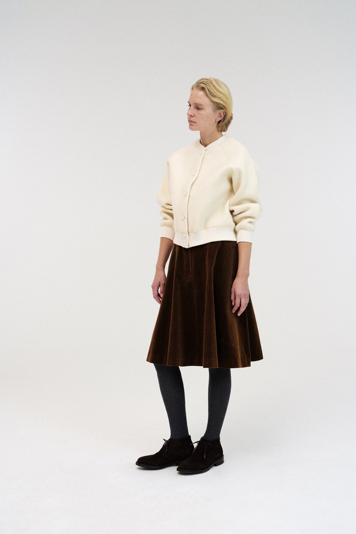 Nothing Written Alpaca wool raglan jumper (Ivory)
