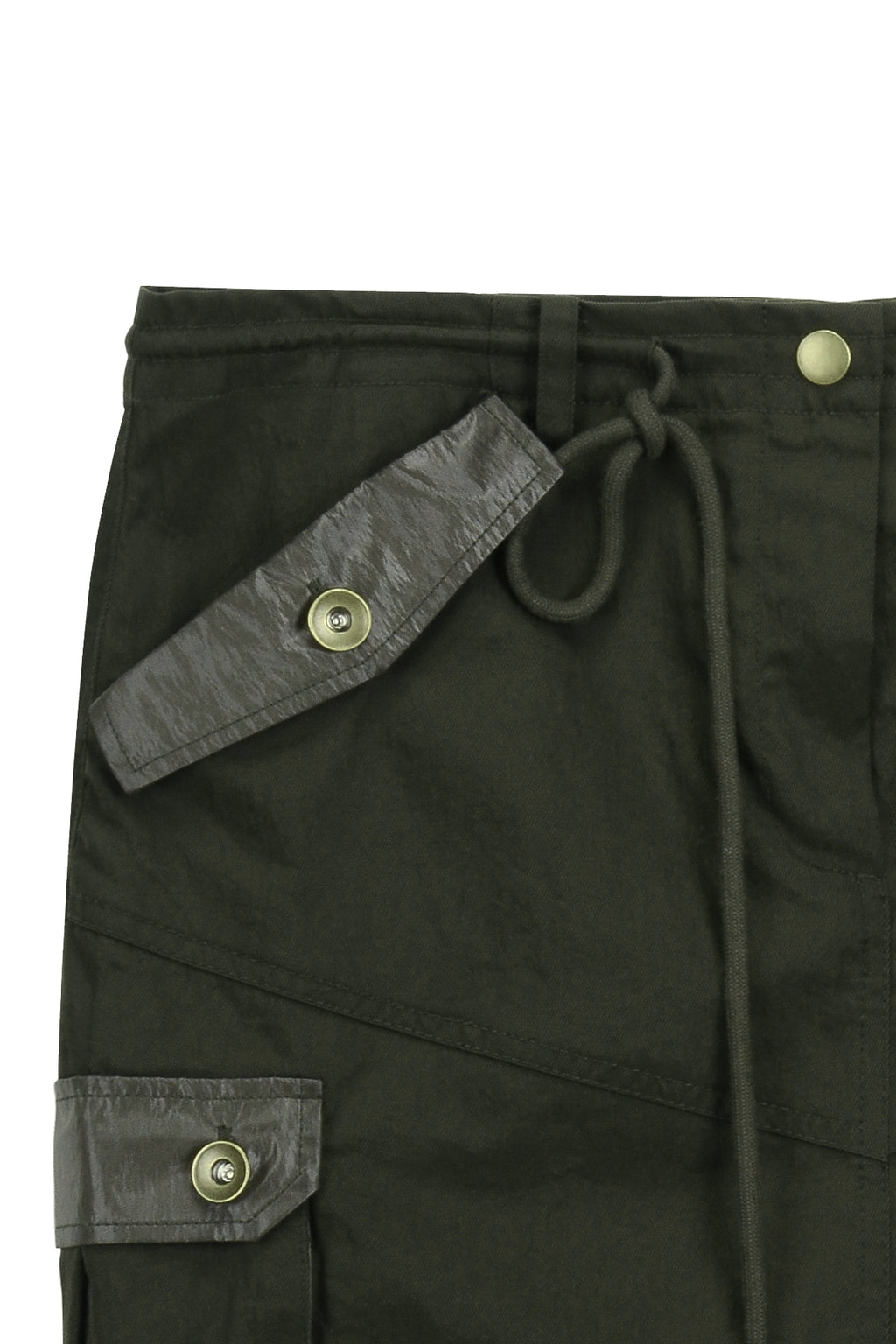 Matinkim Cargo Mini Skirt IN Khaki