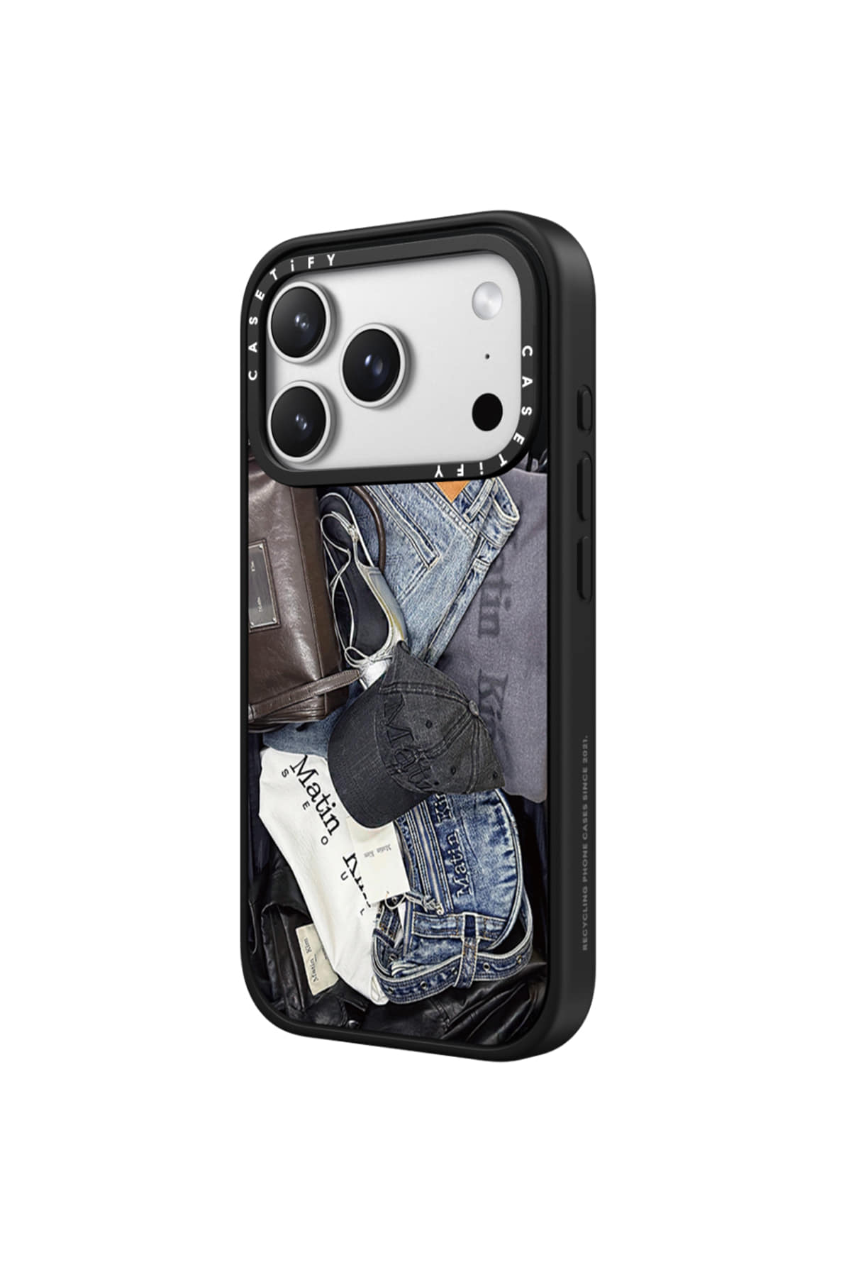 Matinkim Matin Kim X Casetify Unboxing Case IN Black