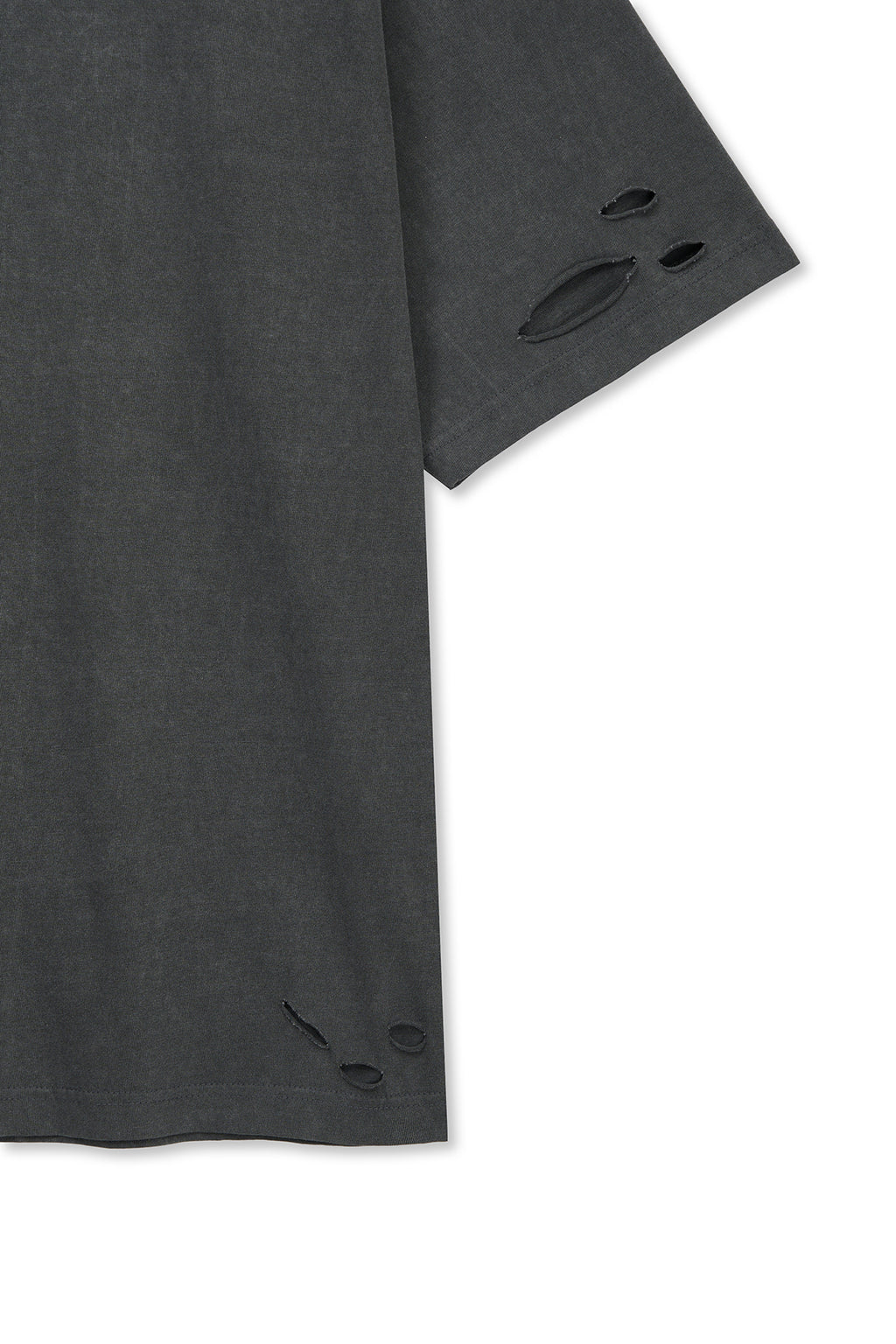 Matinkim Distressed Logo Top IN Charcoal