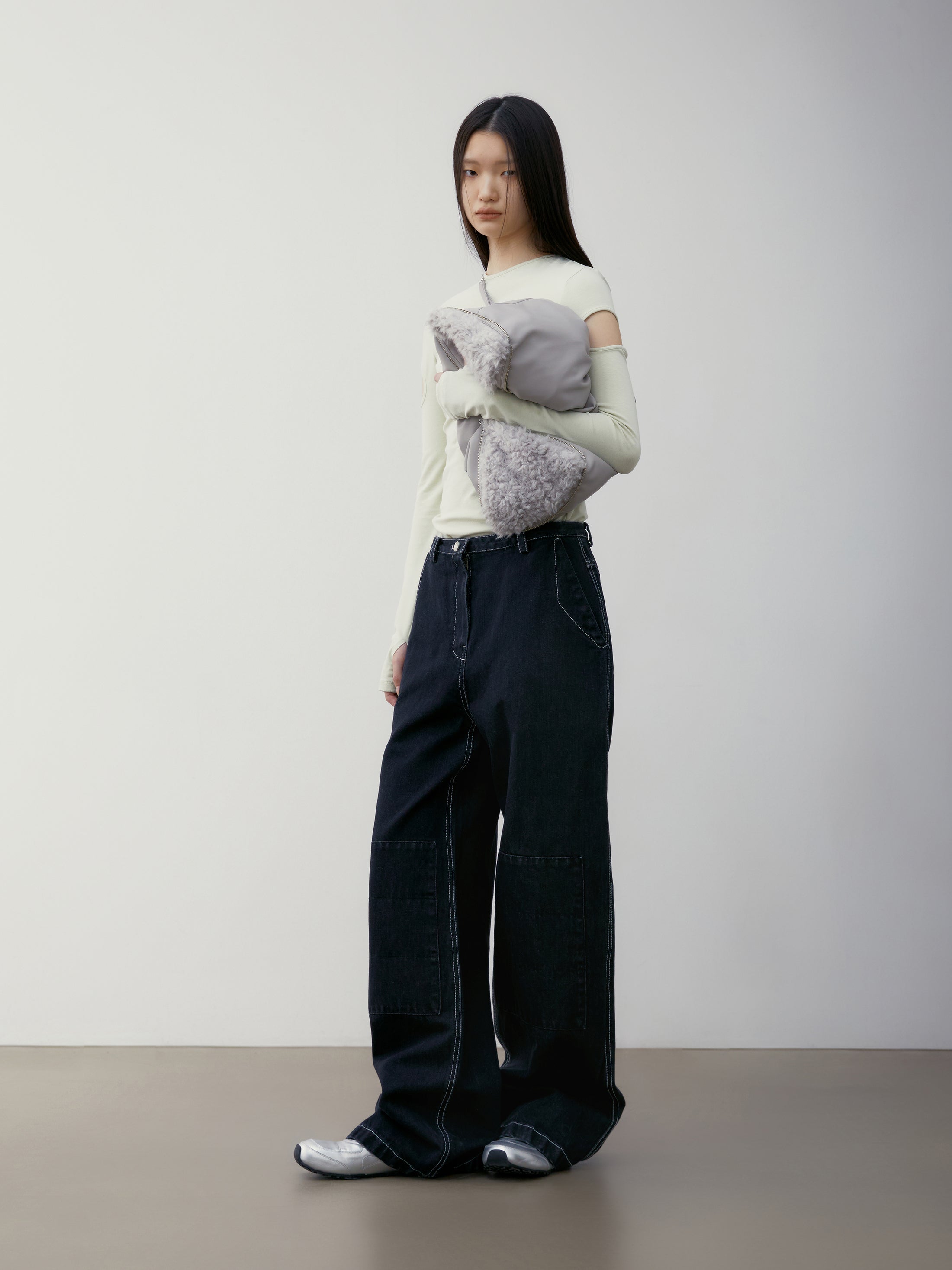 [low_classic] SLEEVE HOLE T-SHIRT
LIME