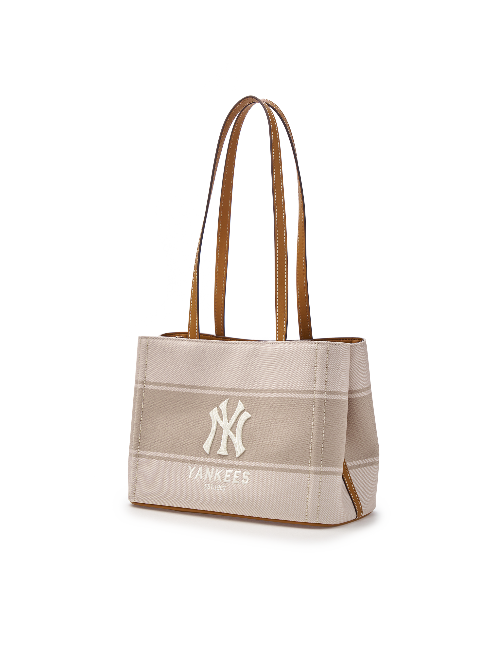 [mlb korea] Varsity Lettering Canvas Shoulder Bag